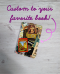Custom Favorite Book or Novel Card Holder RFID Blocking Wallet