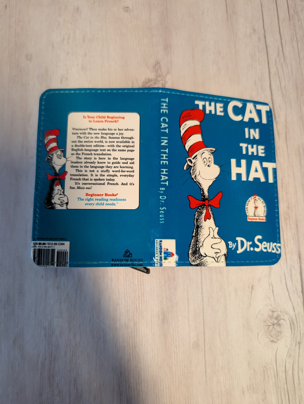 Children's Book Childhood Custom Favorite Book or Novel Card Holder RFID Blocking Wallet
