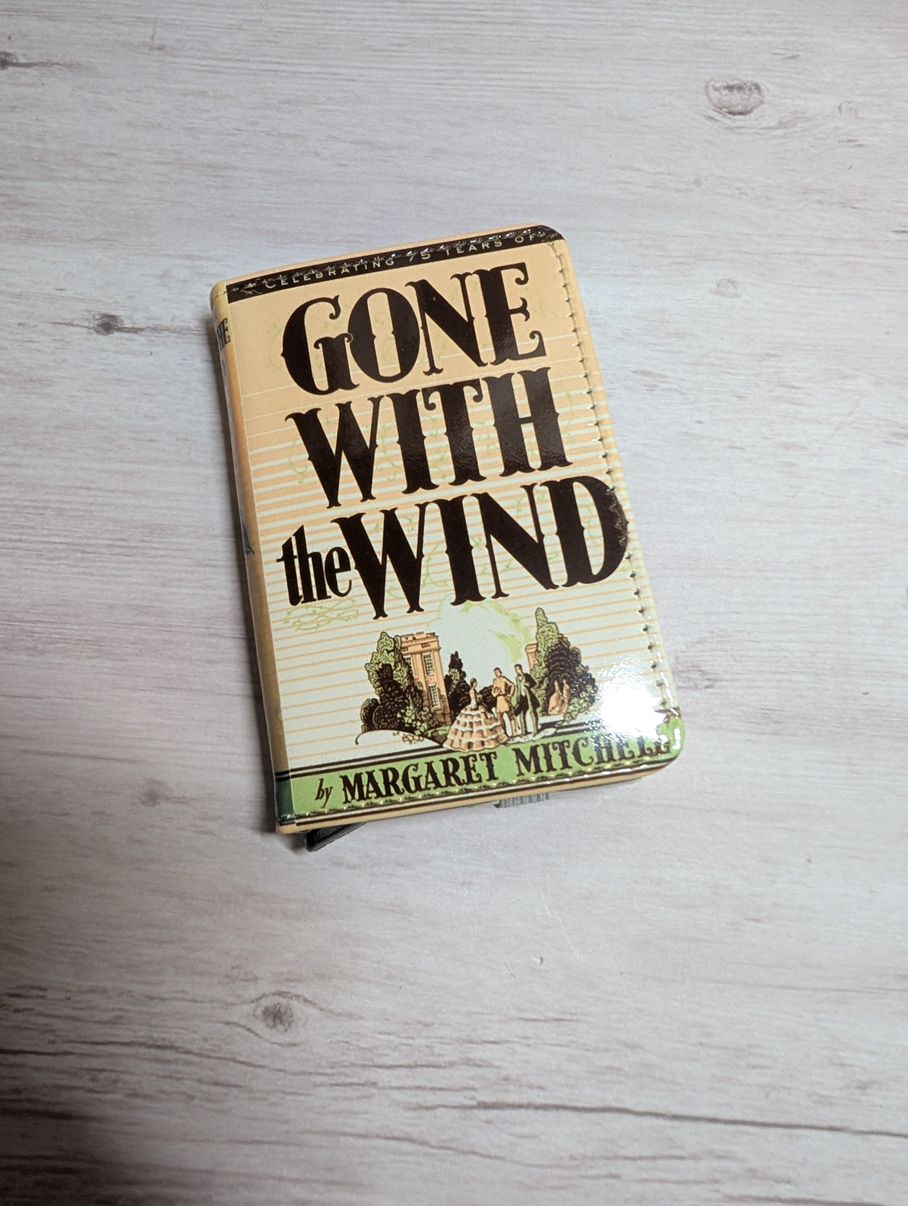 Classic Literature  Favorite Book or Novel Custom Card Holder RFID Blocking Wallet