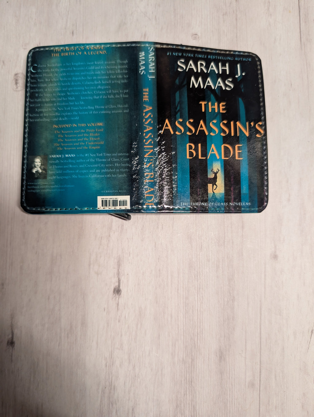 Fantasy Book Custom Favorite Book or Novel or Movie Card Holder RFID Blocking Wallet