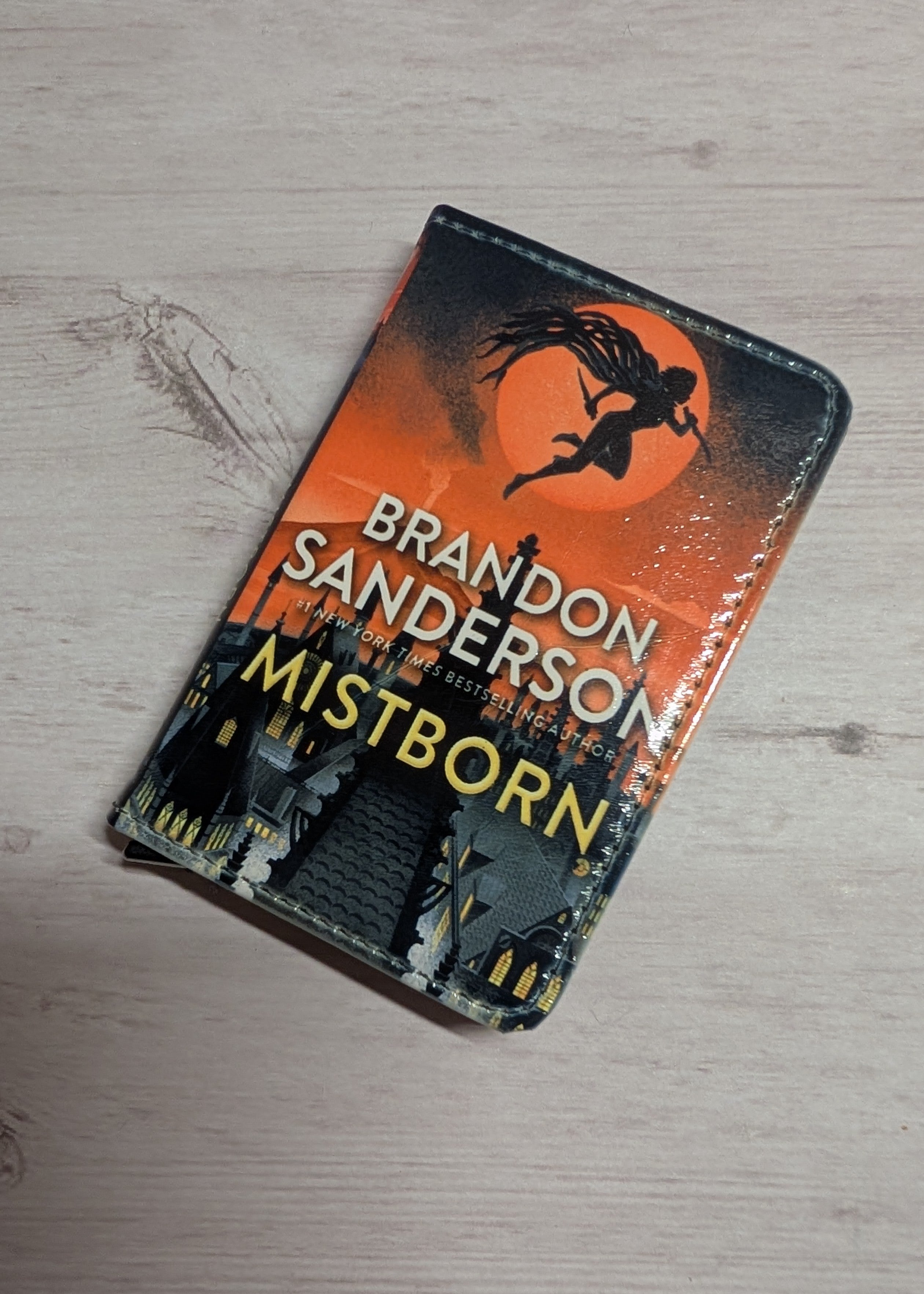 Fantasy Book Custom Favorite Book or Novel or Movie Card Holder RFID Blocking Wallet