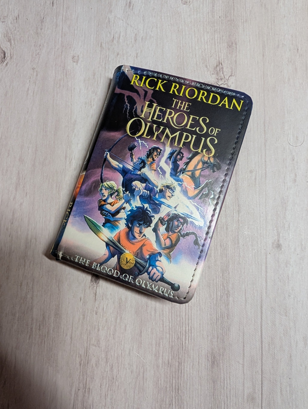 Fantasy Book Custom Favorite Book or Novel or Movie Card Holder RFID Blocking Wallet