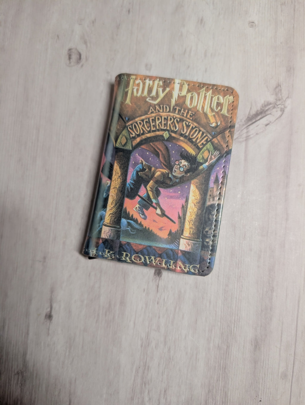 Fantasy Book Custom Favorite Book or Novel or Movie Card Holder RFID Blocking Wallet