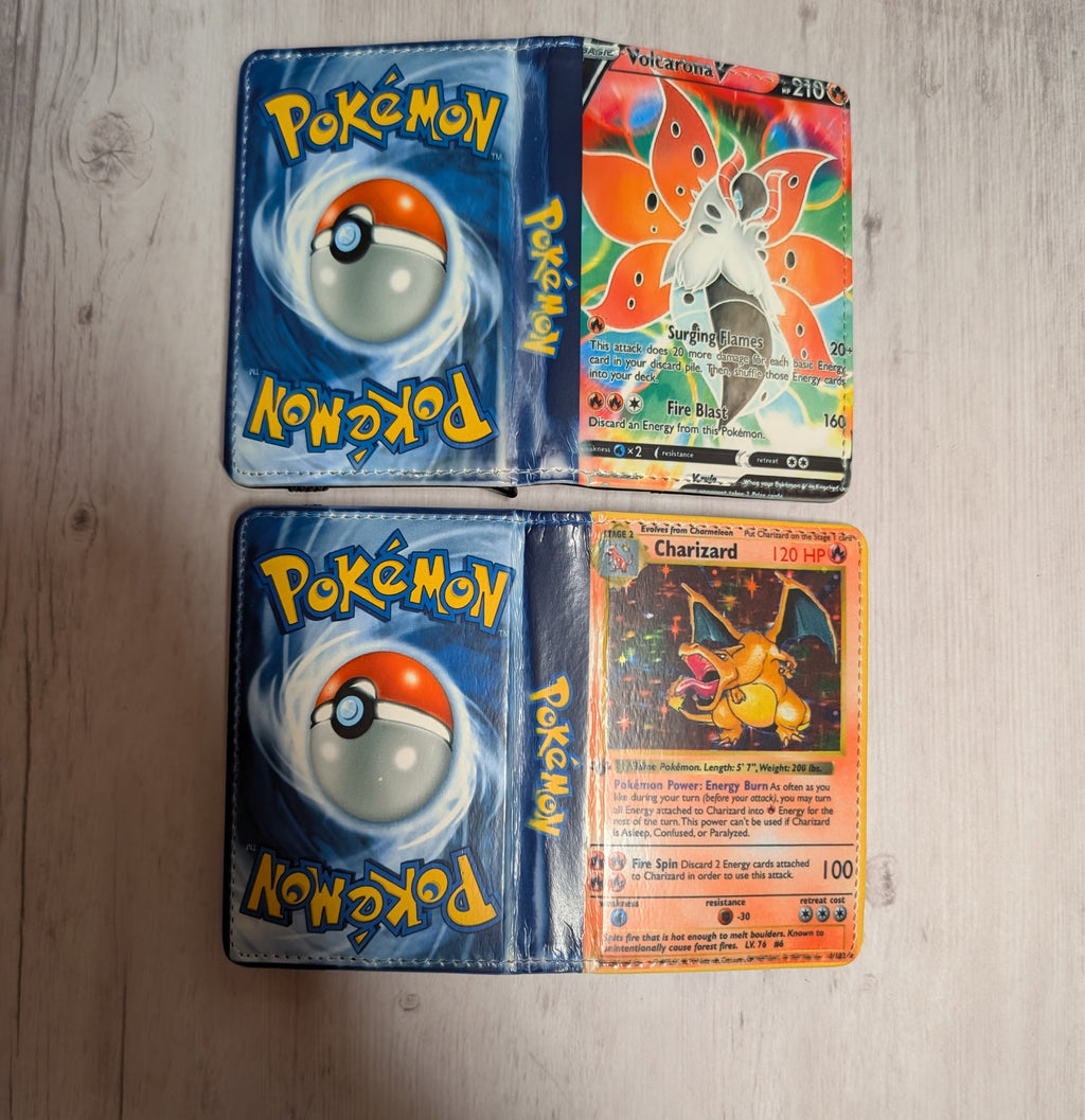 Custom Favorite Pocket Monster Card Holder RFID Blocking Wallet