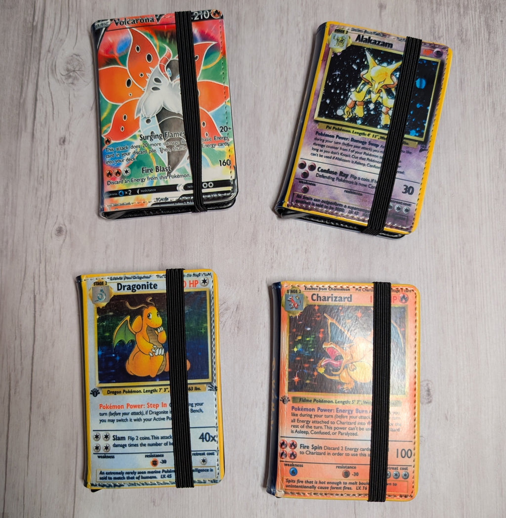 Custom Favorite Pocket Monster Card Holder RFID Blocking Wallet