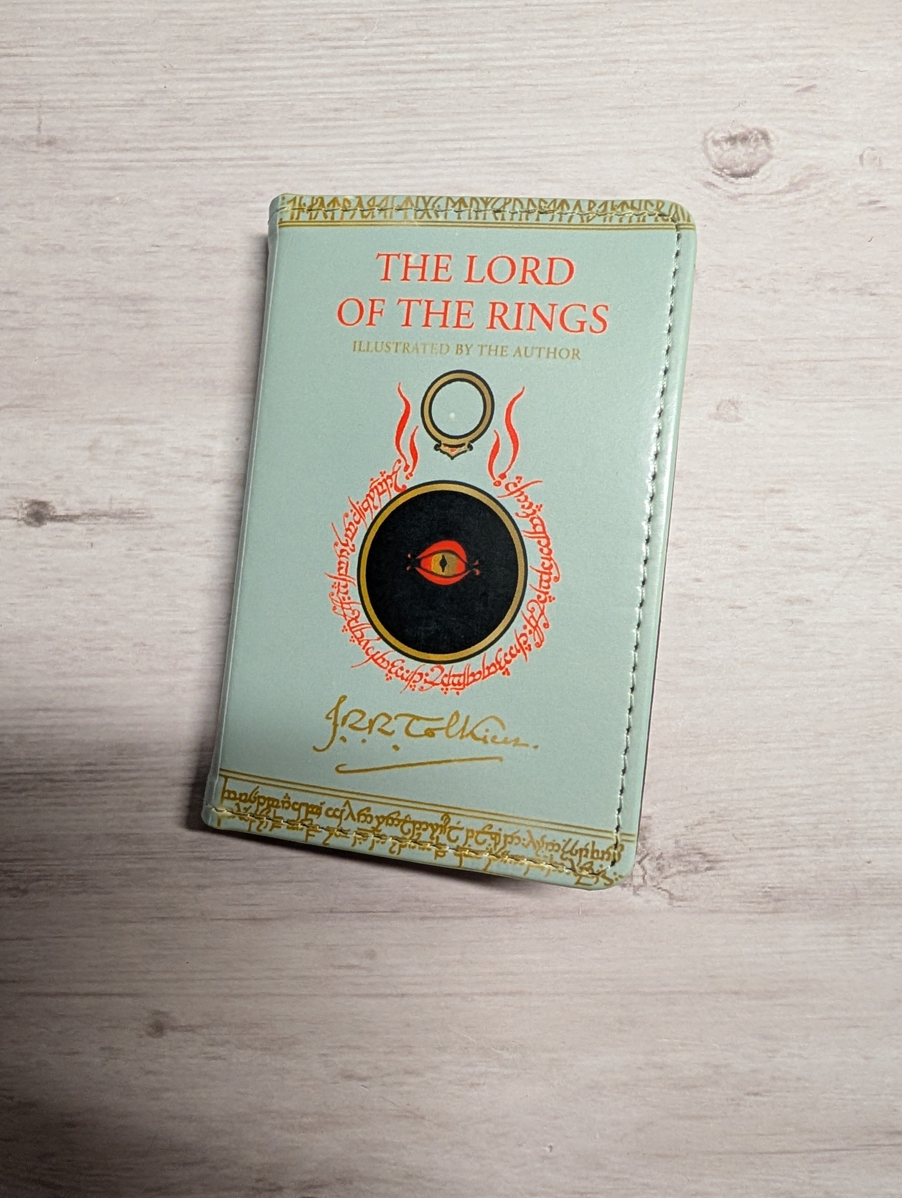 Classic Literature  Favorite Book or Novel Custom Card Holder RFID Blocking Wallet