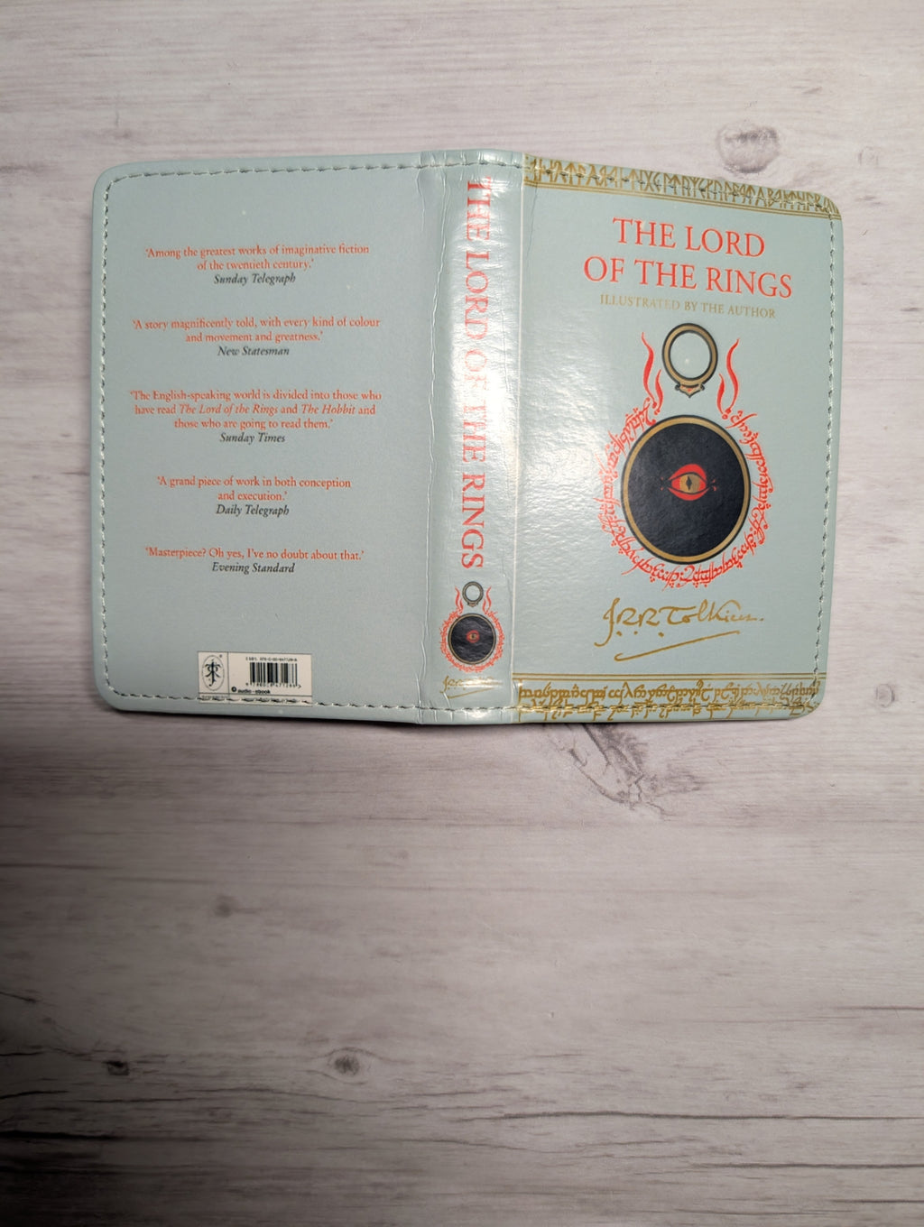 Fantasy Book Custom Favorite Book or Novel or Movie Card Holder RFID Blocking Wallet