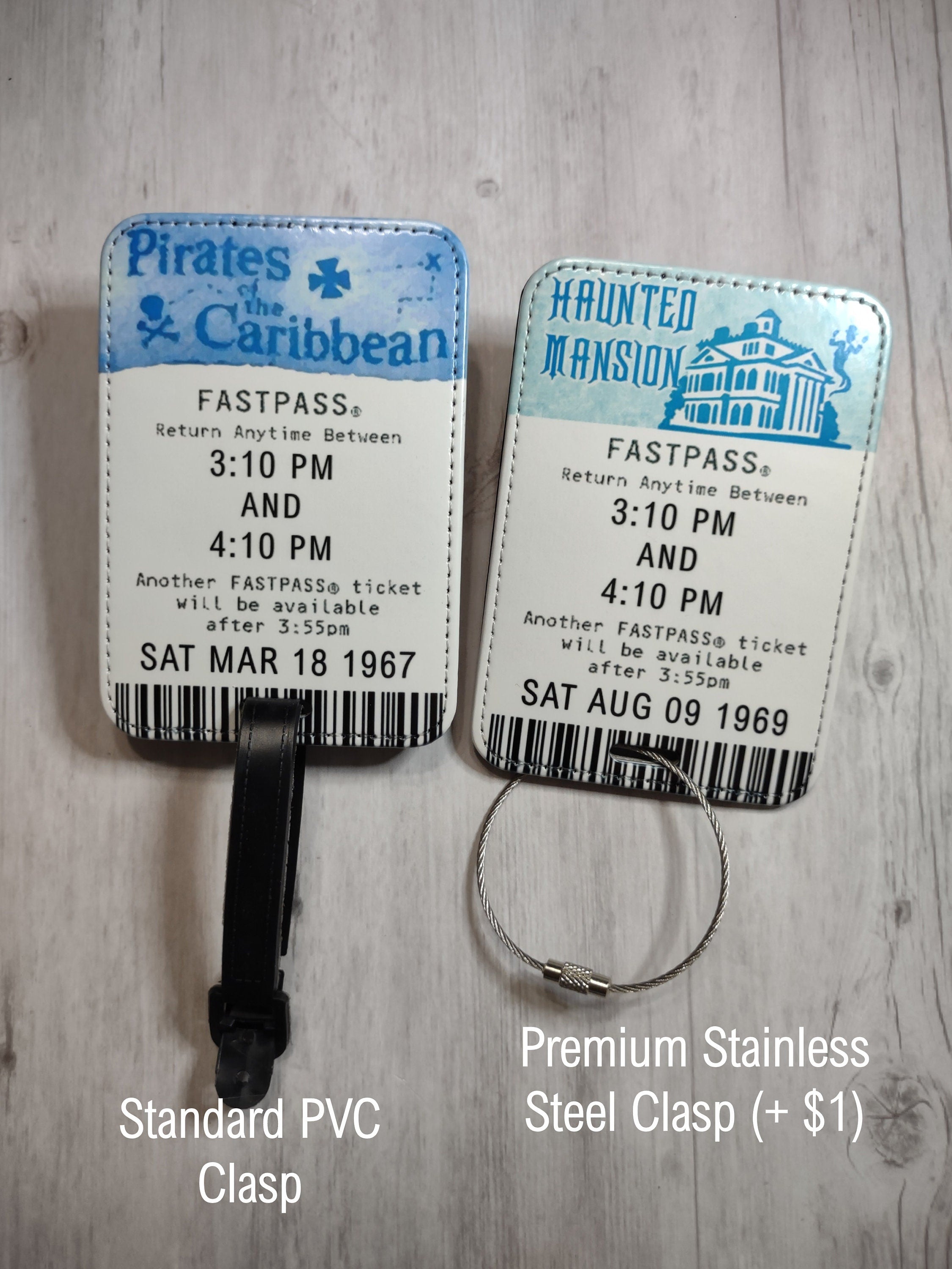 Peter Pan FastPass Luggage Tag