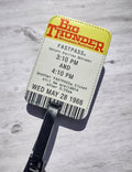 Big Thunder Mountain Railroad FastPass Luggage Tag