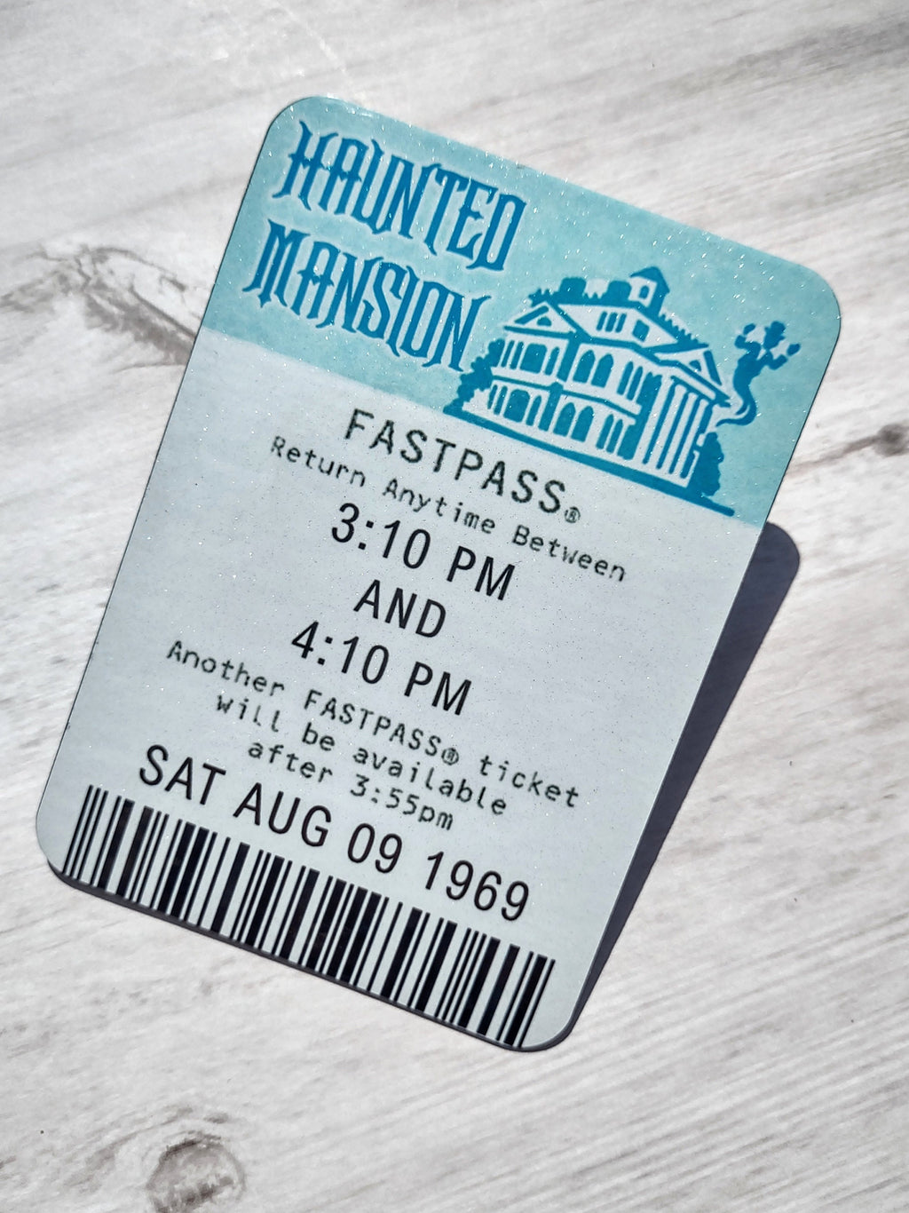 Haunted Mansion Fastpass Magnet