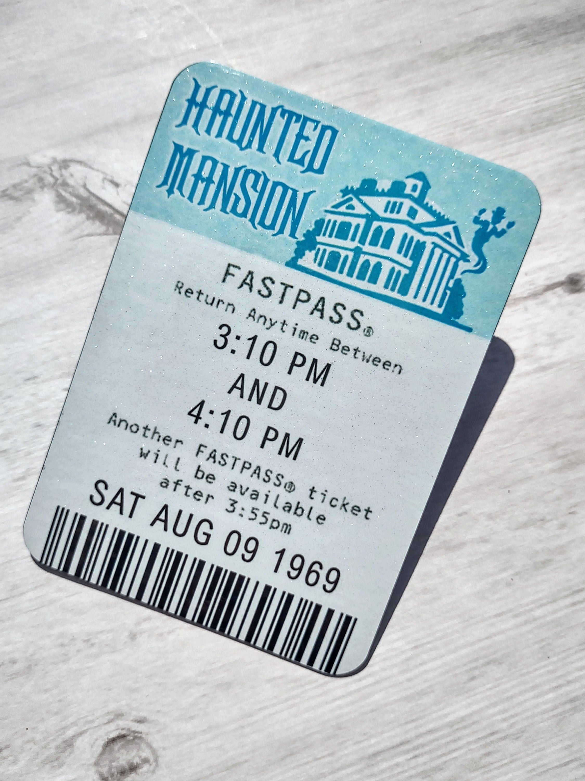 Haunted Mansion Fastpass Magnet
