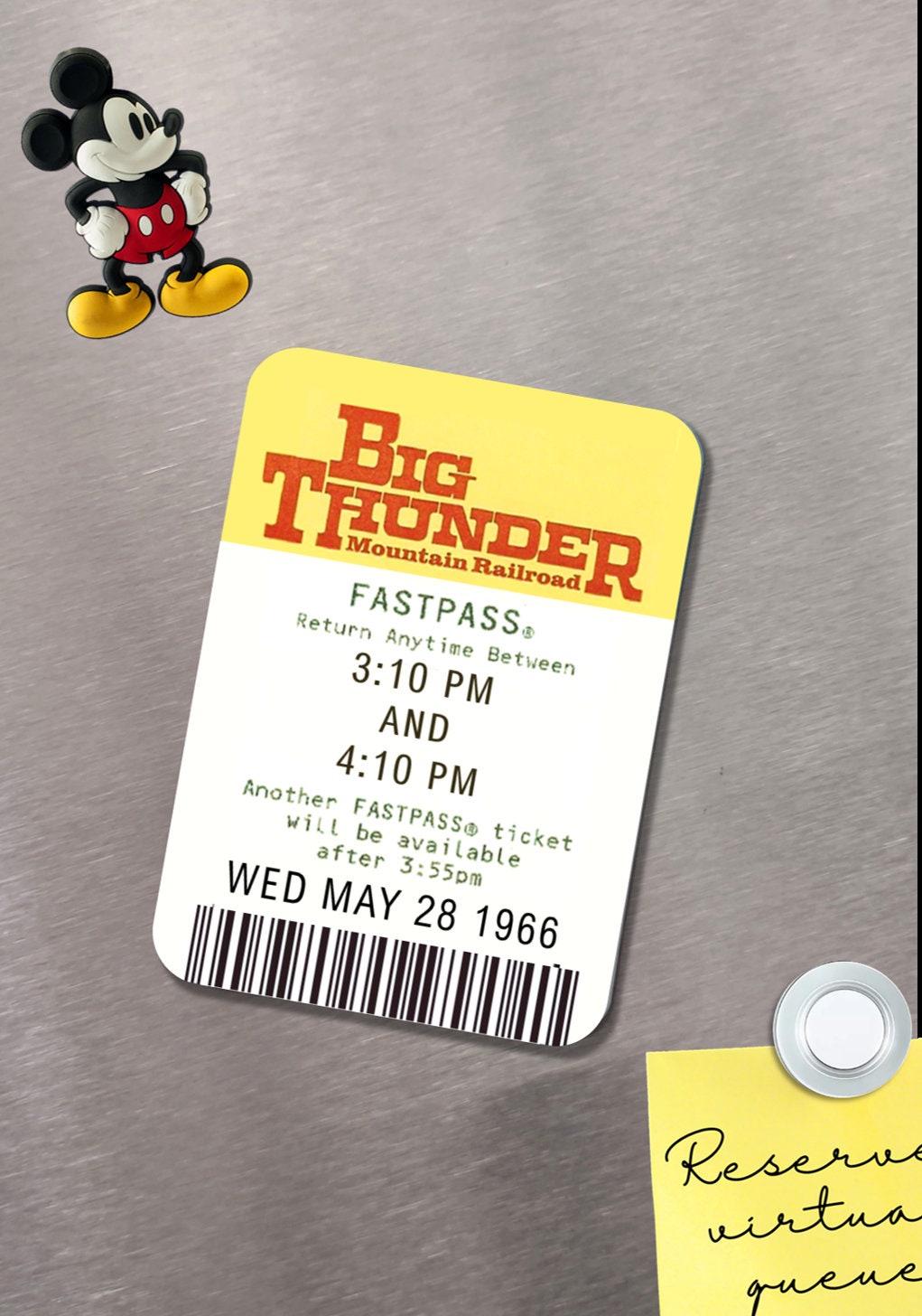 Big Thunder Mountain Fastpass Magnet