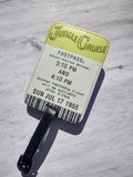 Jungle Cruise FastPass Luggage Tag