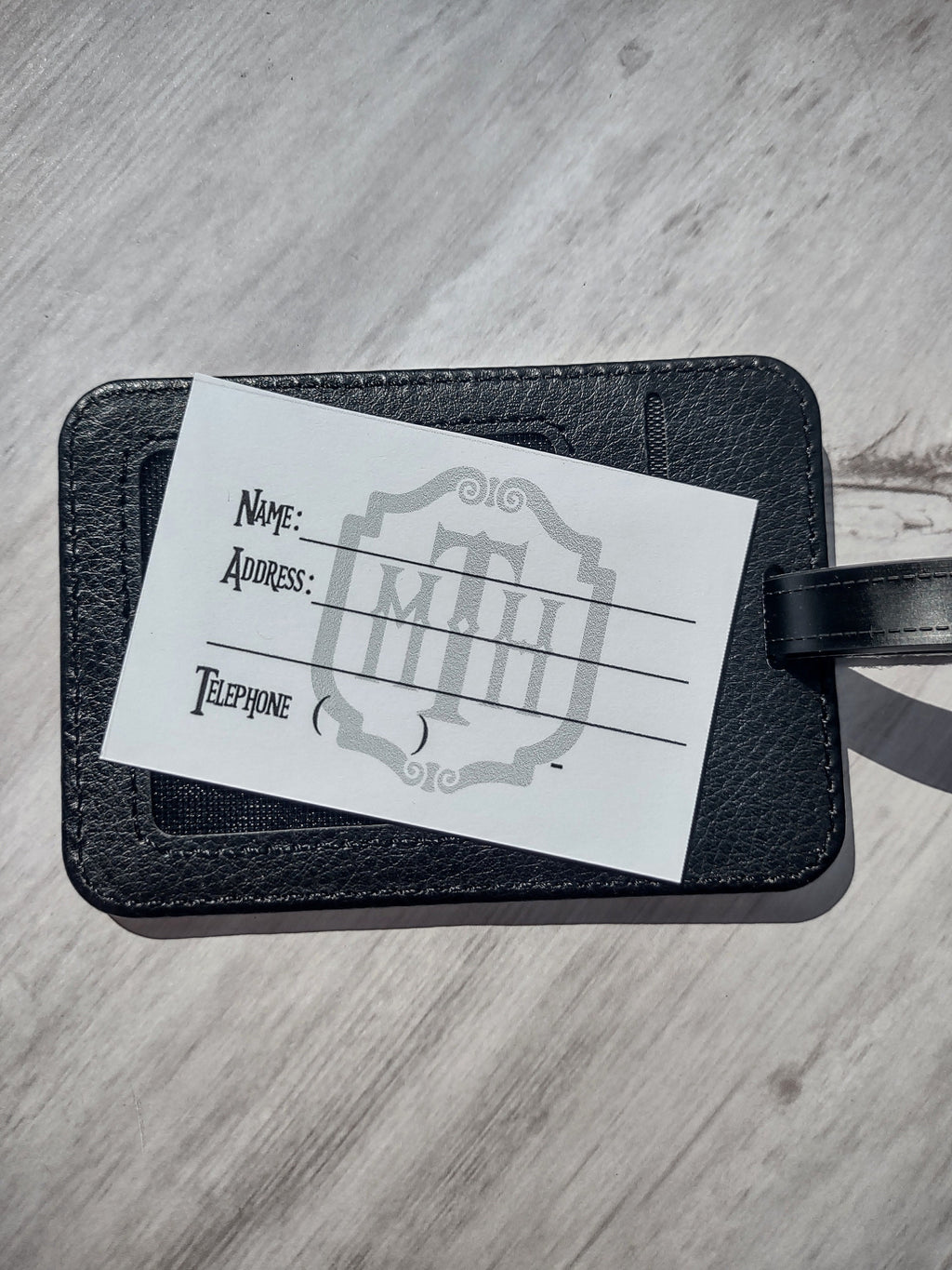 Tower of Terror FastPass Luggage Tag