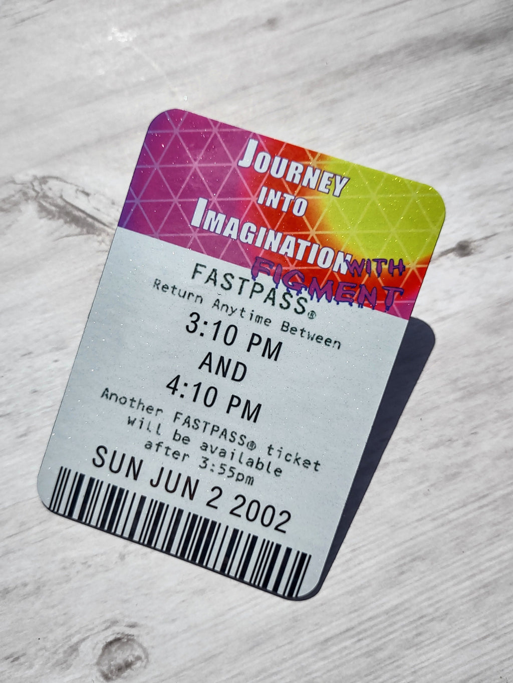 Journey into Imagination Figment FastPass Magnet