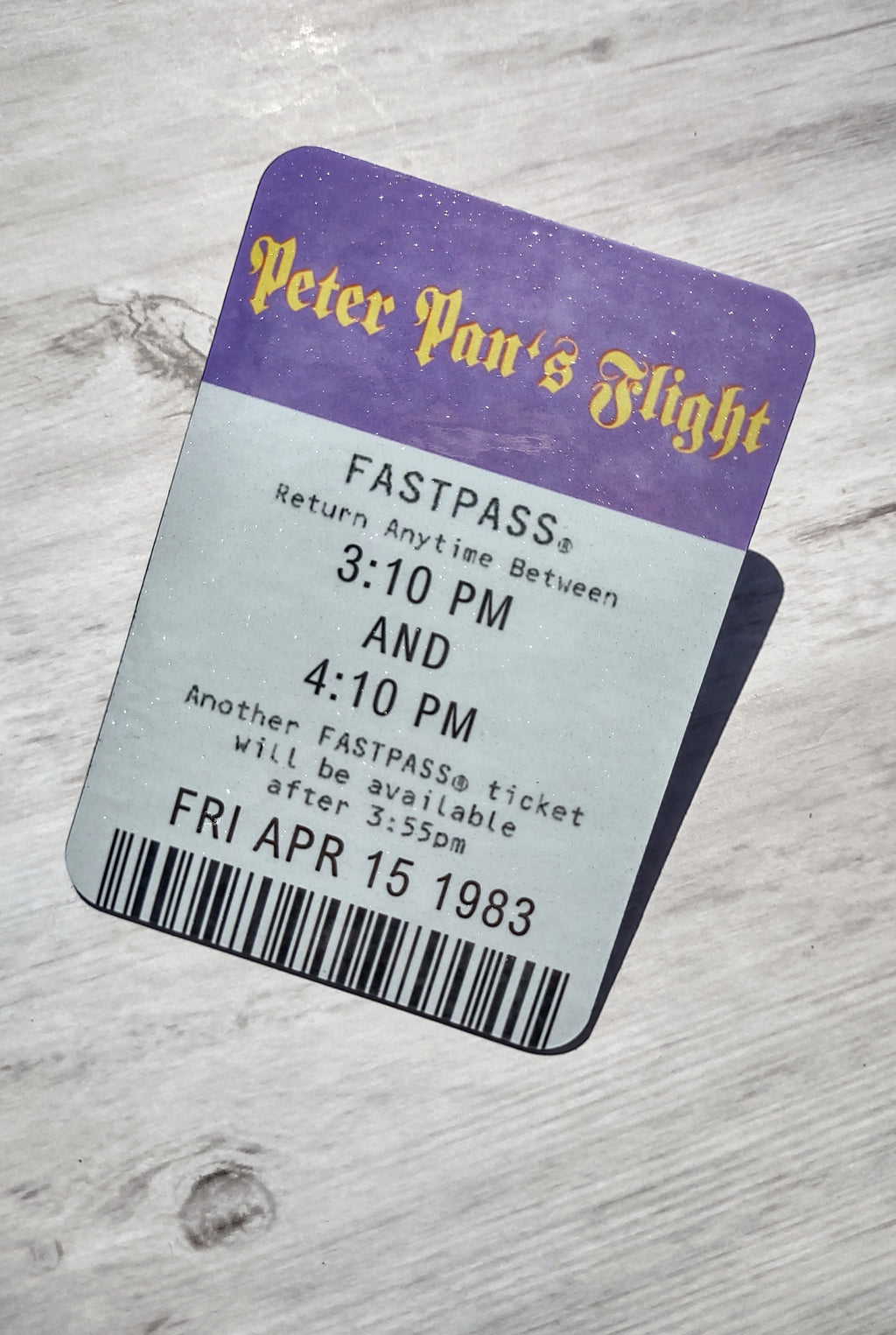 Peter Pan Fastpass Magnet