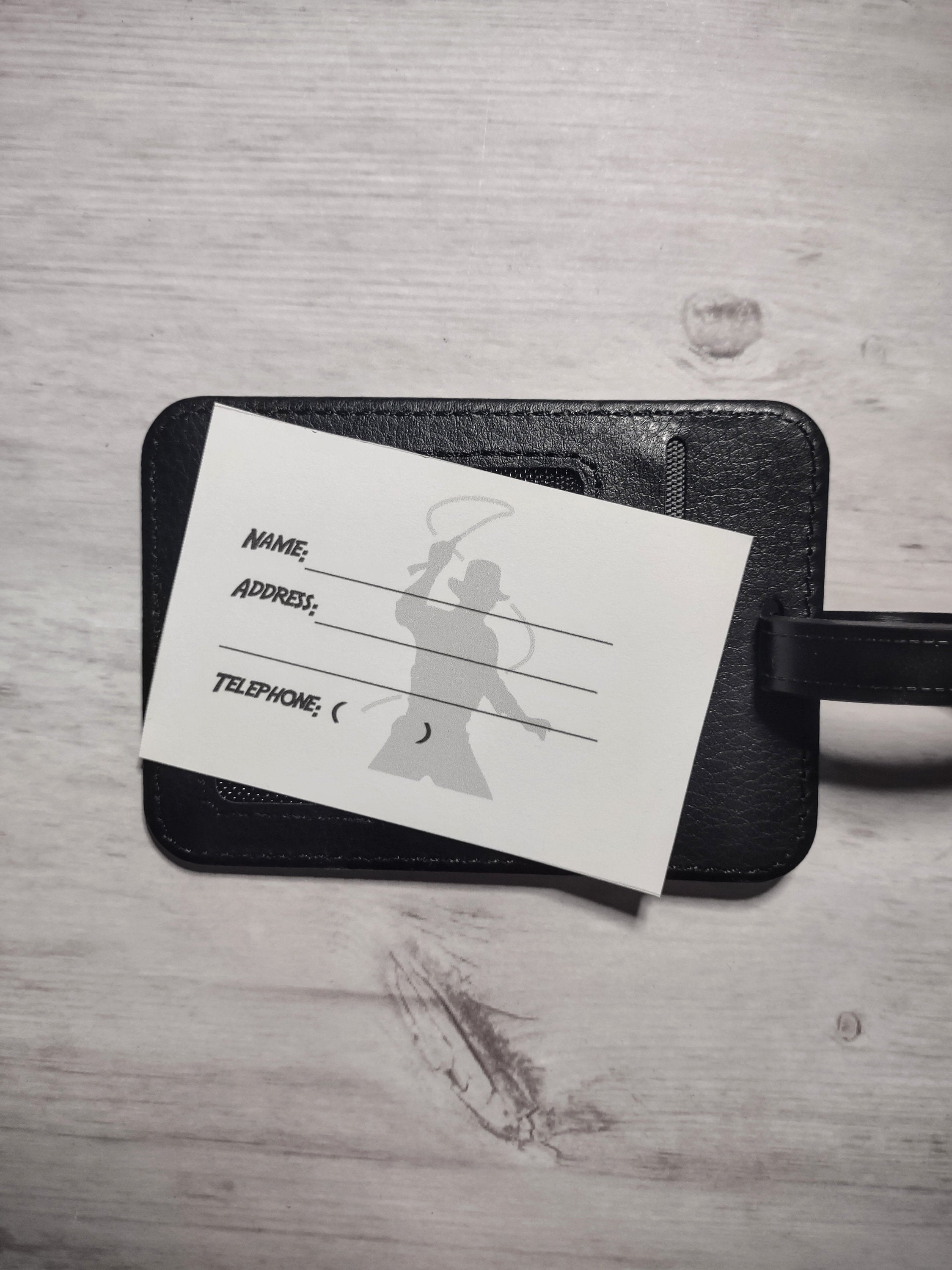 Indiana Jones Adventure FastPass Luggage Tag