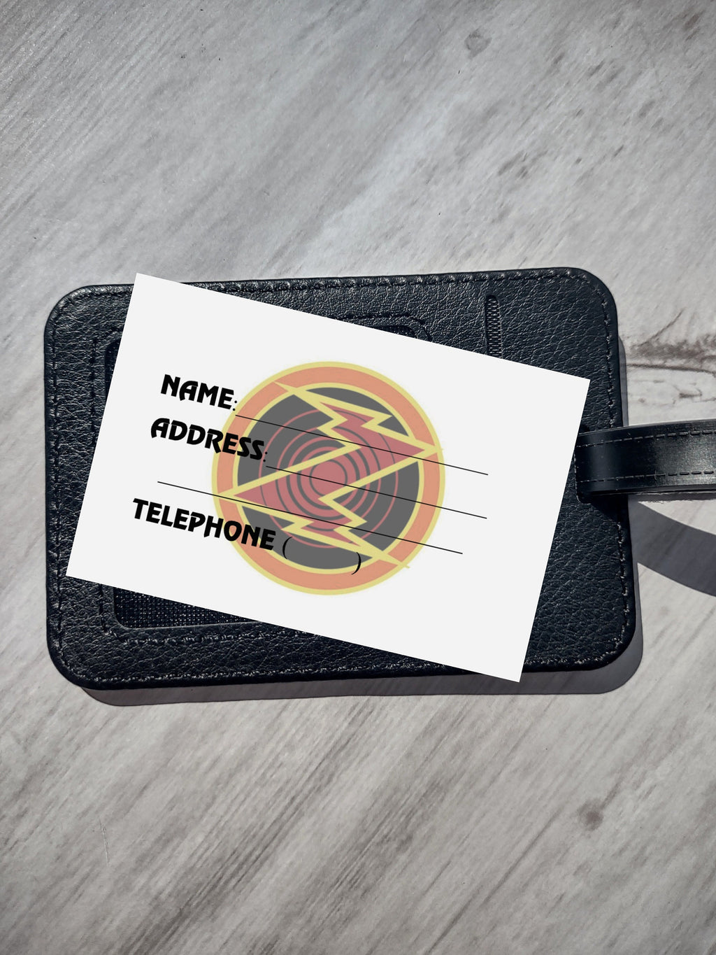 Space Ranger Spin FastPass Luggage Tag