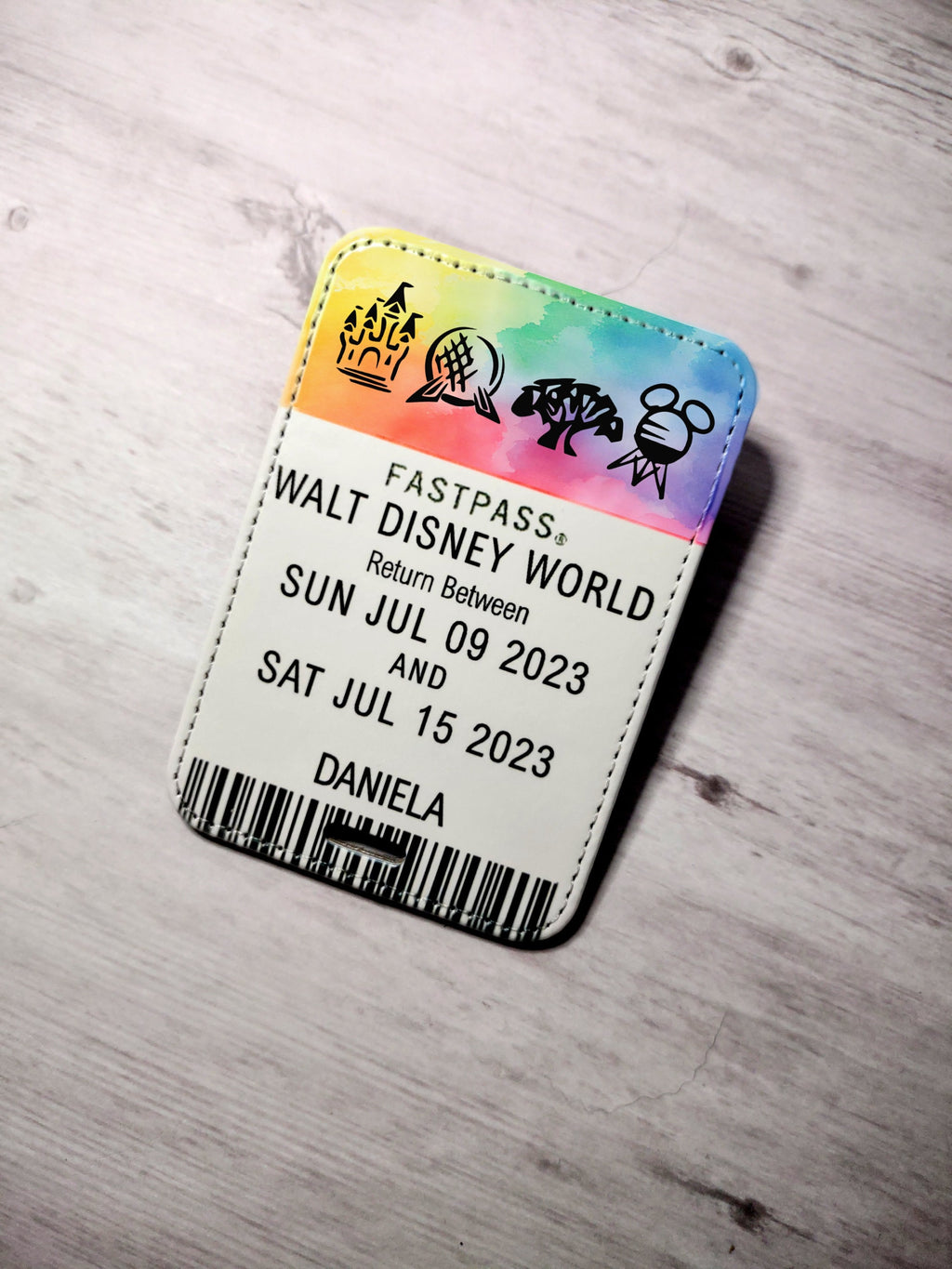 Sketch Trip Announcement Ticket Luggage Tag