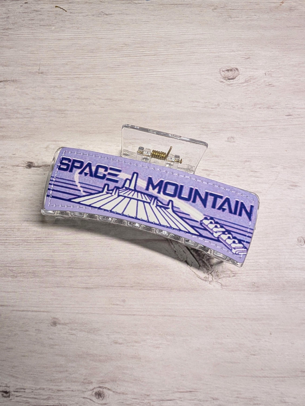 Space Mountain Fastpass Claw Clip
