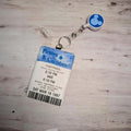 Pirates of the Caribbean FastPass ID Card Holder with Badge Reel