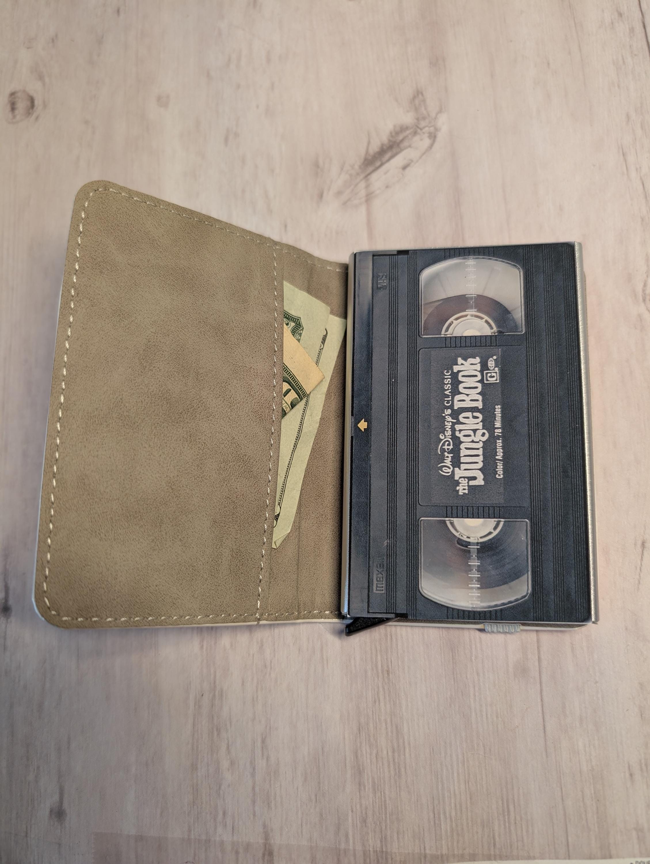 Jungle Book VHS Card Holder RFID Blocking Wallet