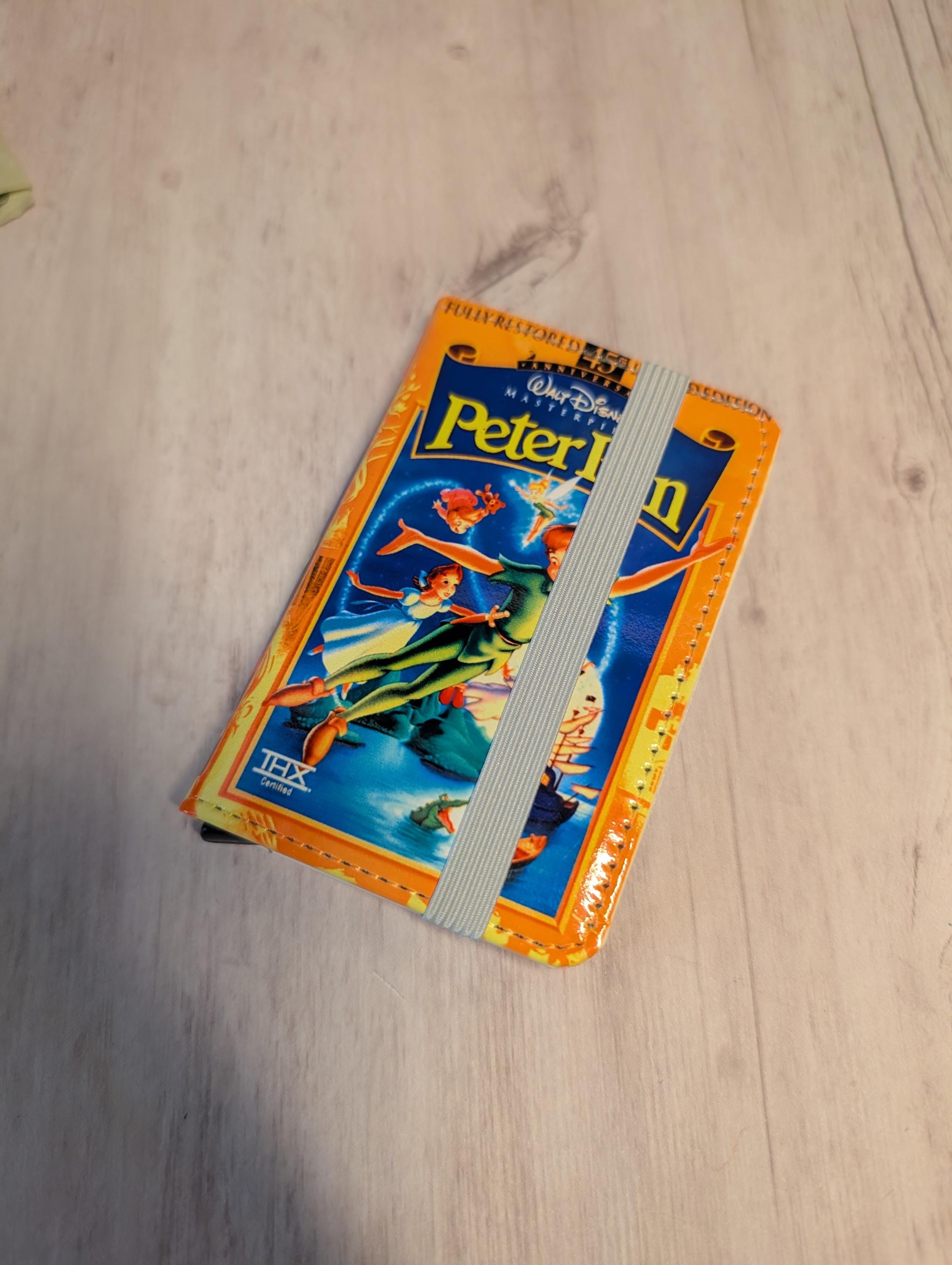 Peter Pan VHS Card Holder RFID Blocking Wallet