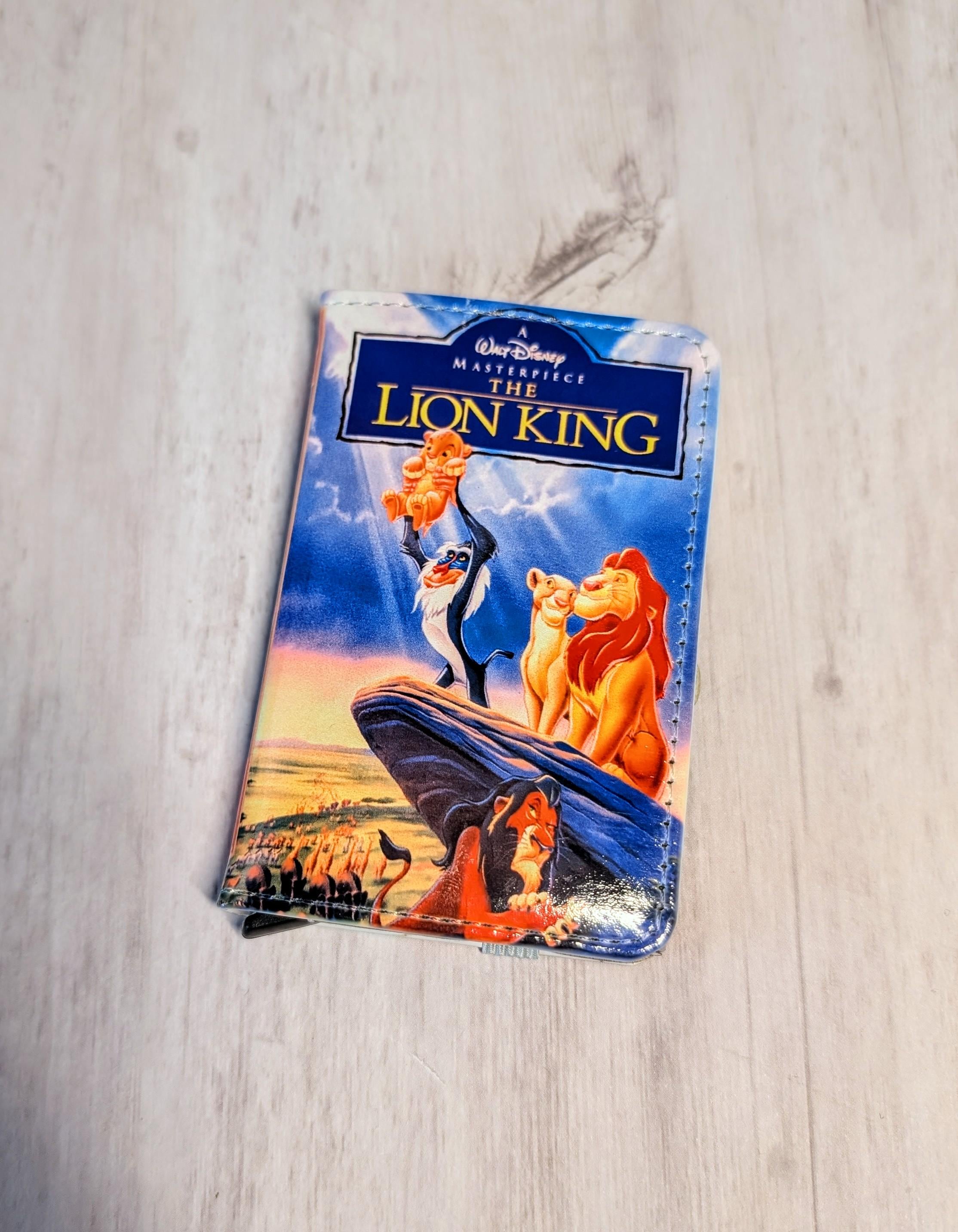 The Lion King VHS Card Holder RFID Blocking Wallet