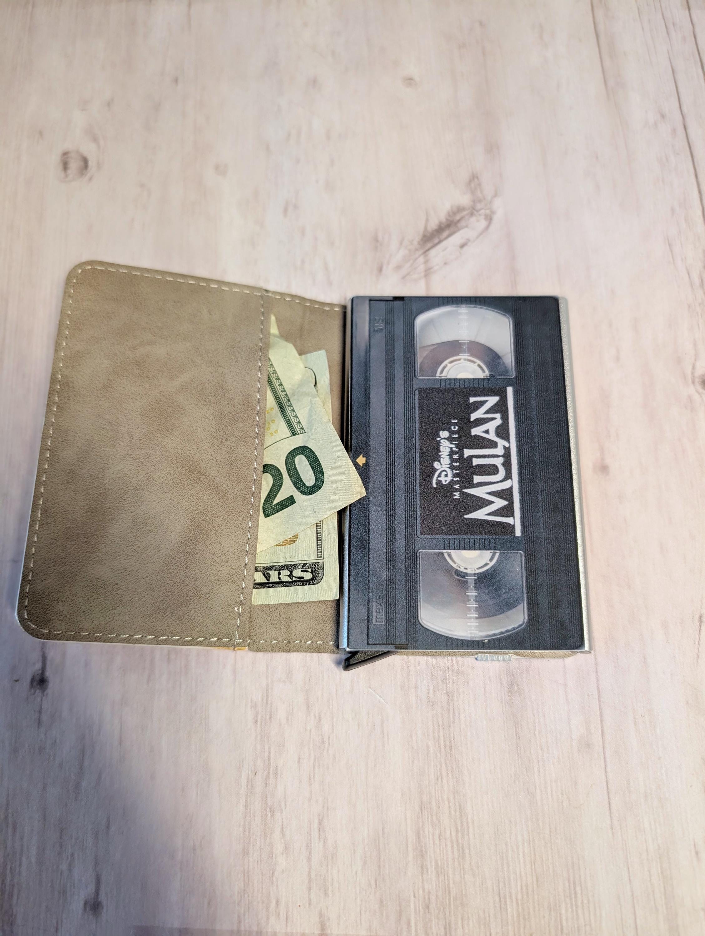 Mulan VHS Card Holder RFID Blocking Wallet