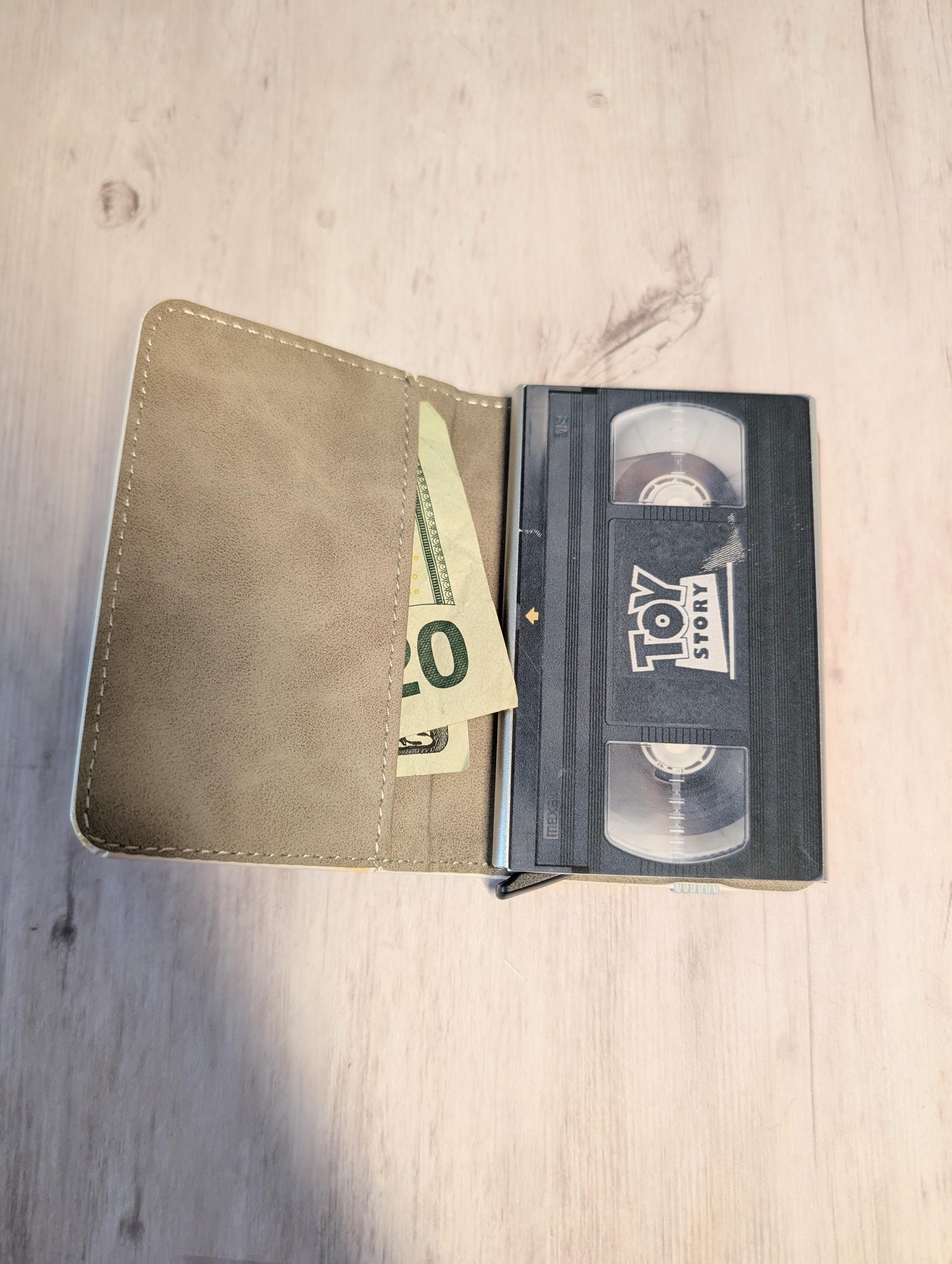 Toy Story VHS Card Holder RFID Blocking Wallet