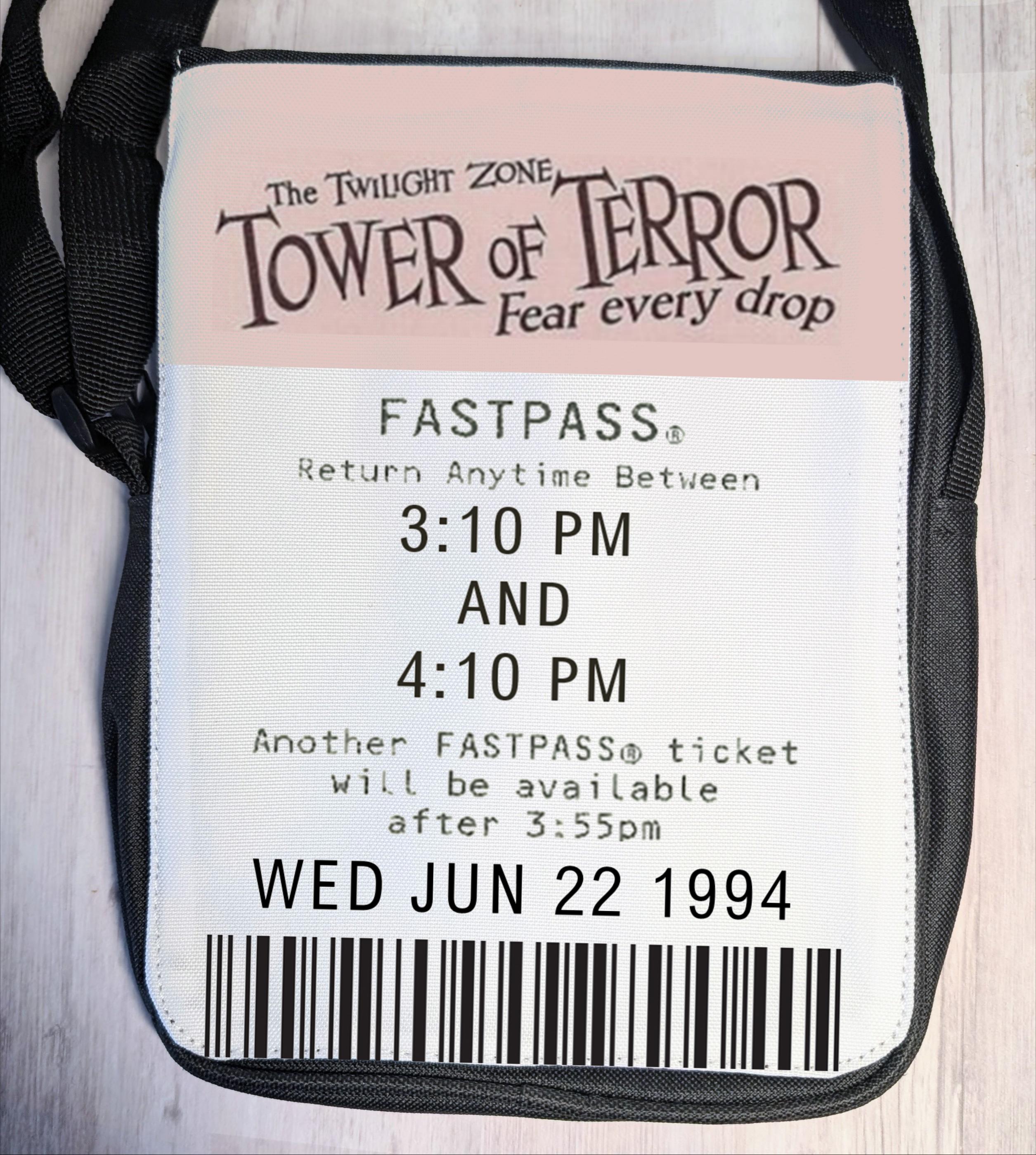 Tower of Terror FastPass Crossbody Purse