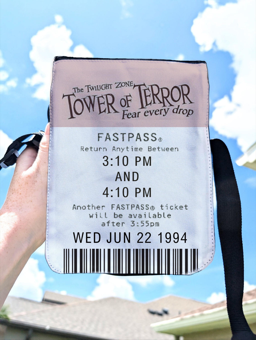 Tower of Terror FastPass Crossbody Purse