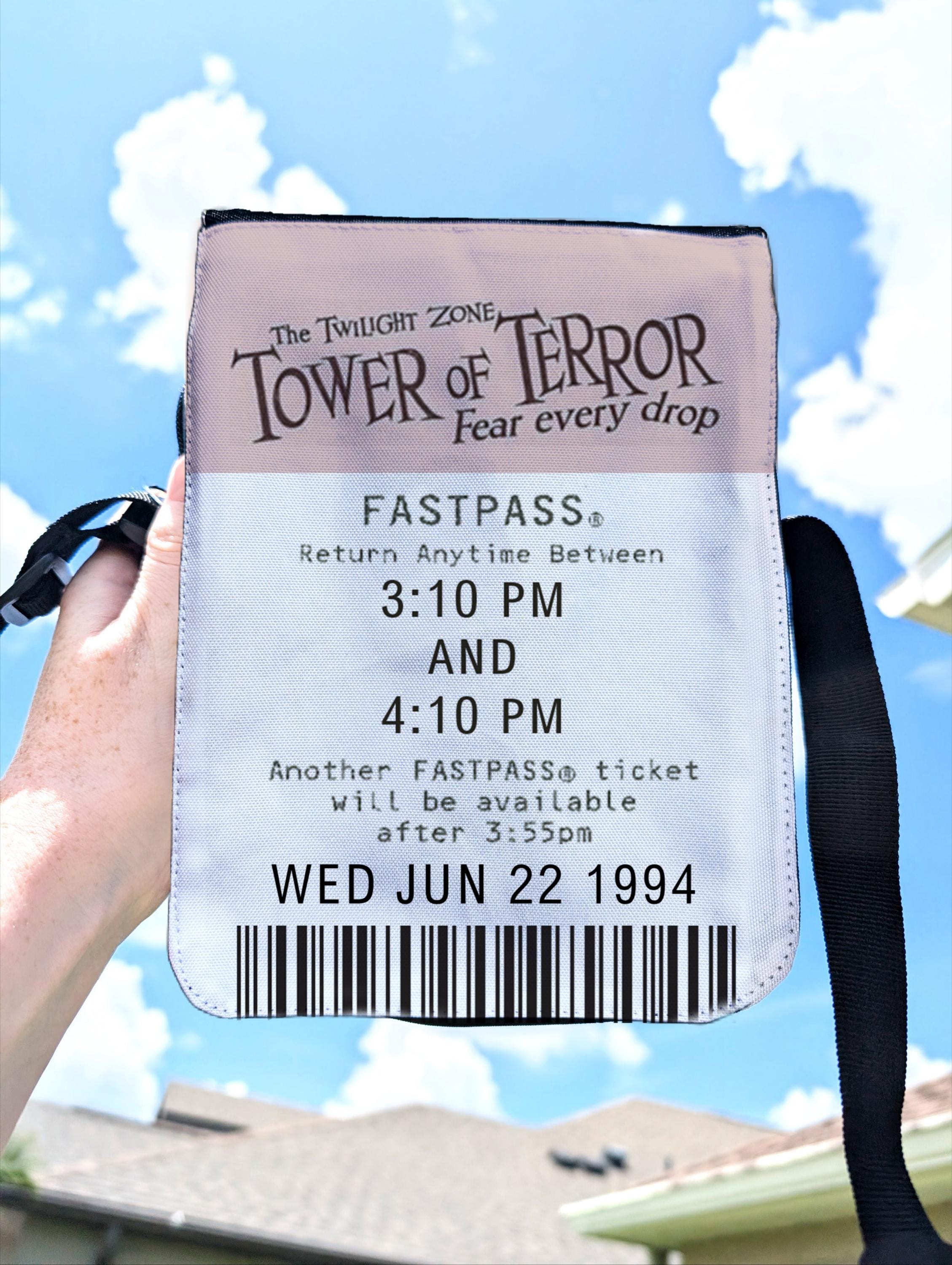Tower of Terror FastPass Crossbody Purse