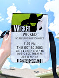 Wicked Broadway Tickets Crossbody Purse
