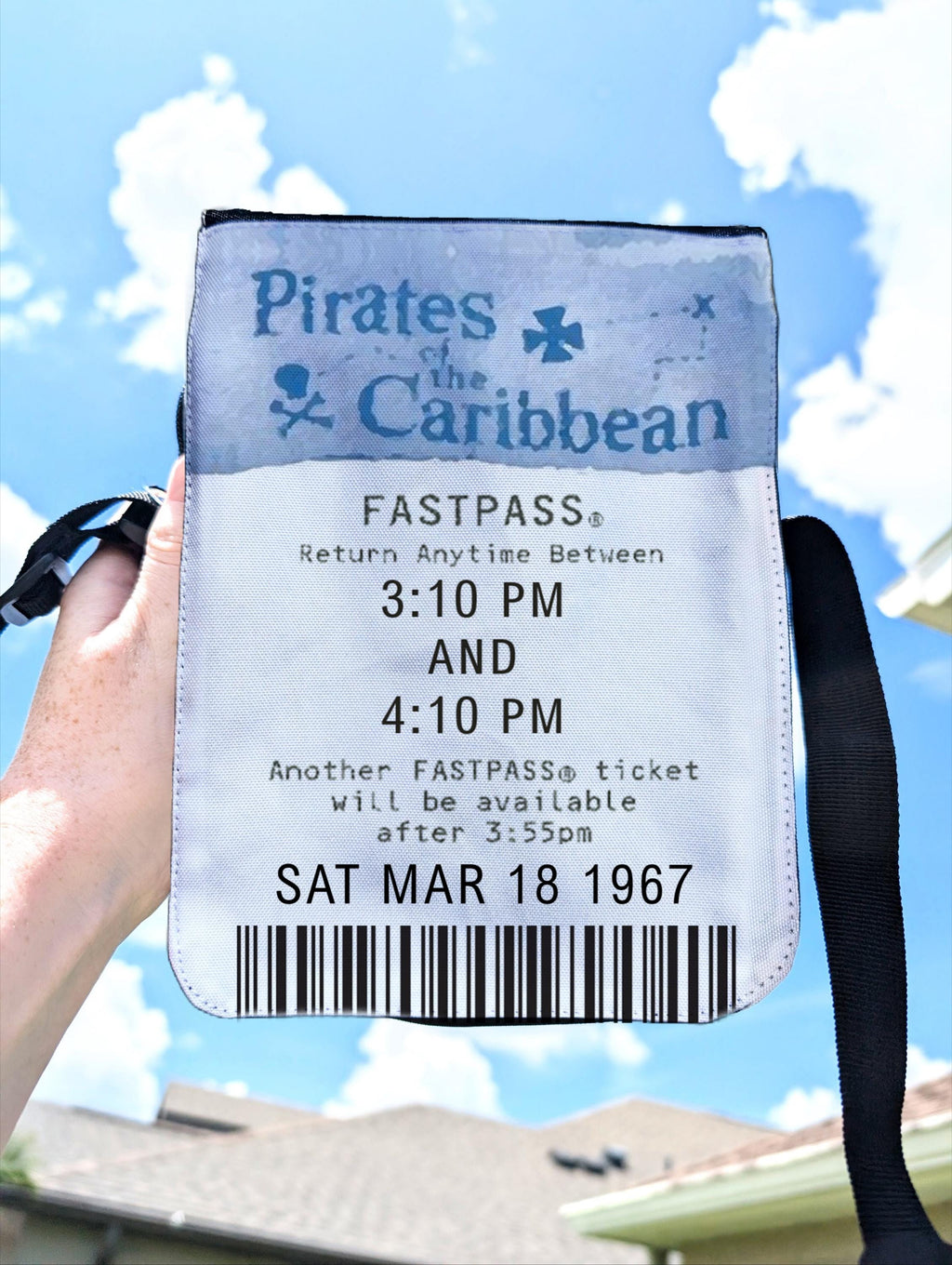 Pirates of the Caribbean FastPass Crossbody Purse
