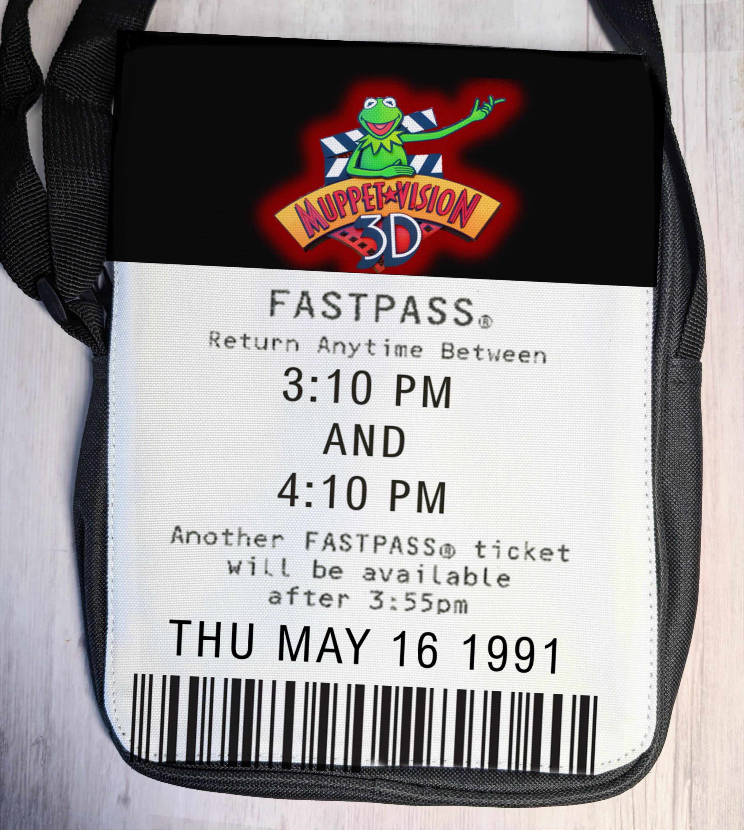 Muppetvison 3D FastPass Crossbody Purse