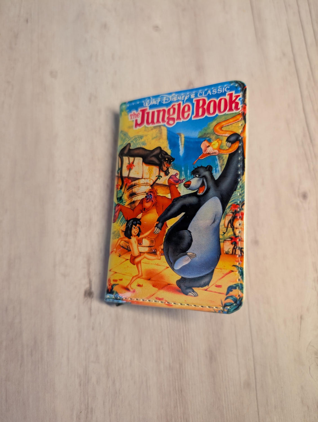 Jungle Book VHS Card Holder RFID Blocking Wallet