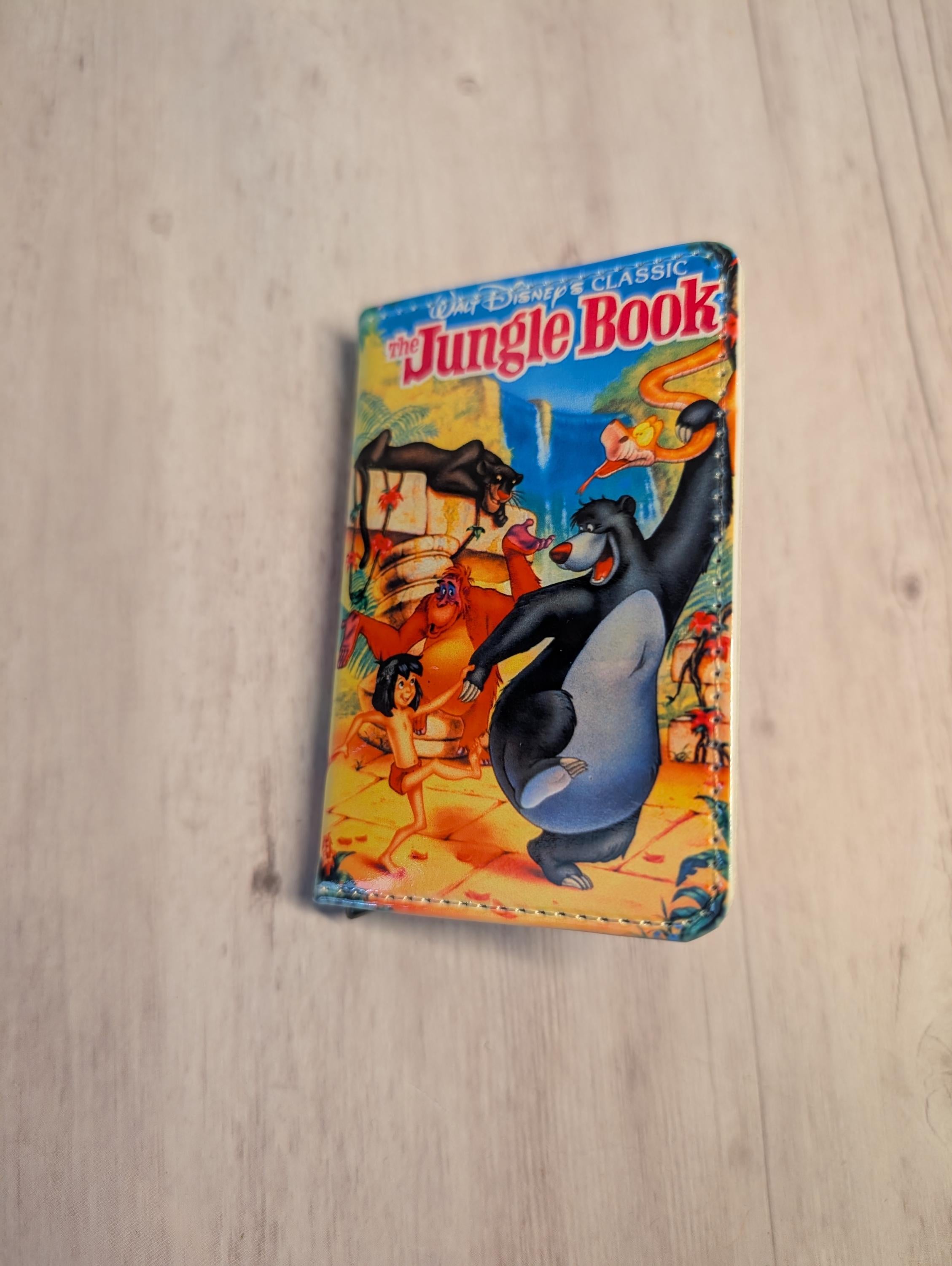 Jungle Book VHS Card Holder RFID Blocking Wallet