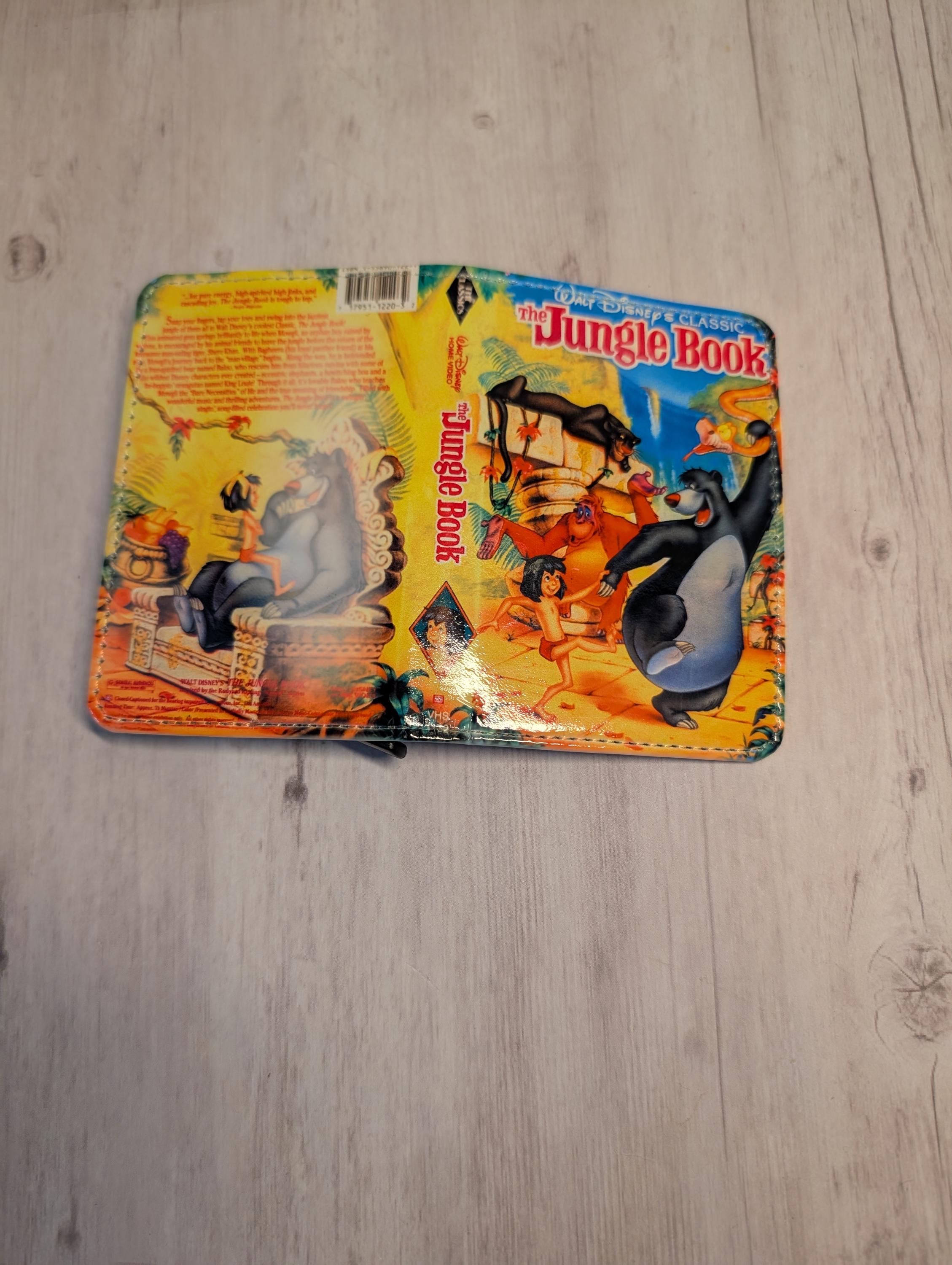 Jungle Book VHS Card Holder RFID Blocking Wallet