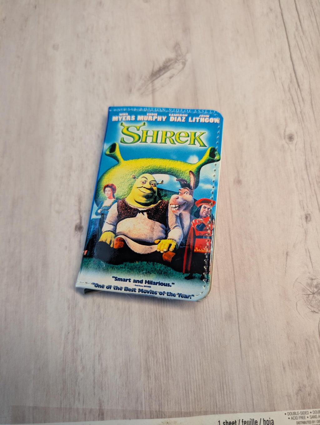 Shrek VHS Card Holder RFID Blocking Wallet