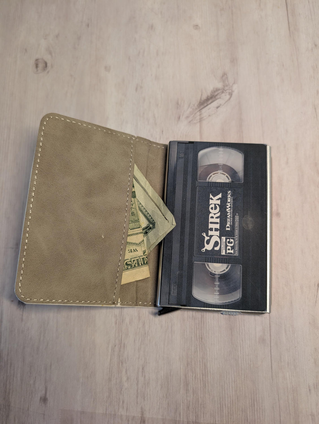 Shrek VHS Card Holder RFID Blocking Wallet