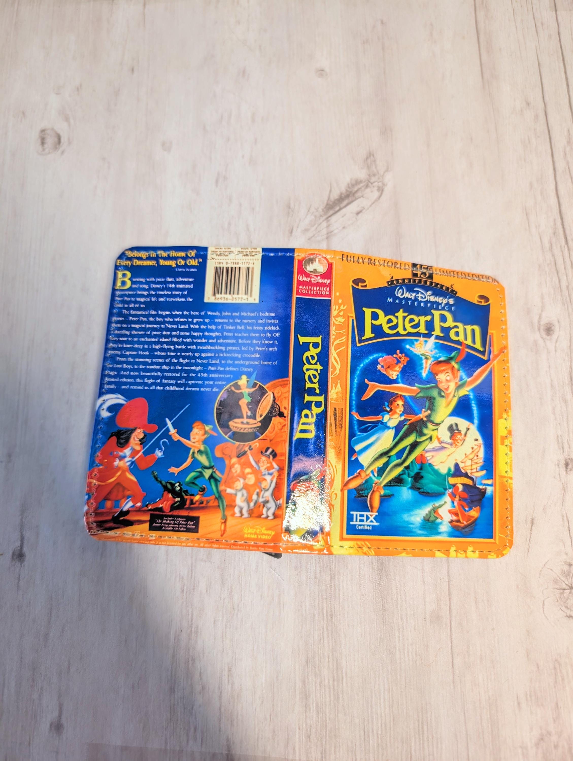 Peter Pan VHS Card Holder RFID Blocking Wallet