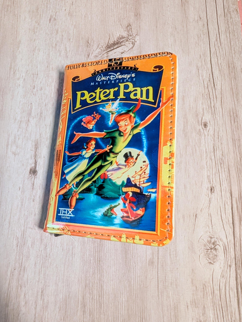 Peter Pan VHS Card Holder RFID Blocking Wallet