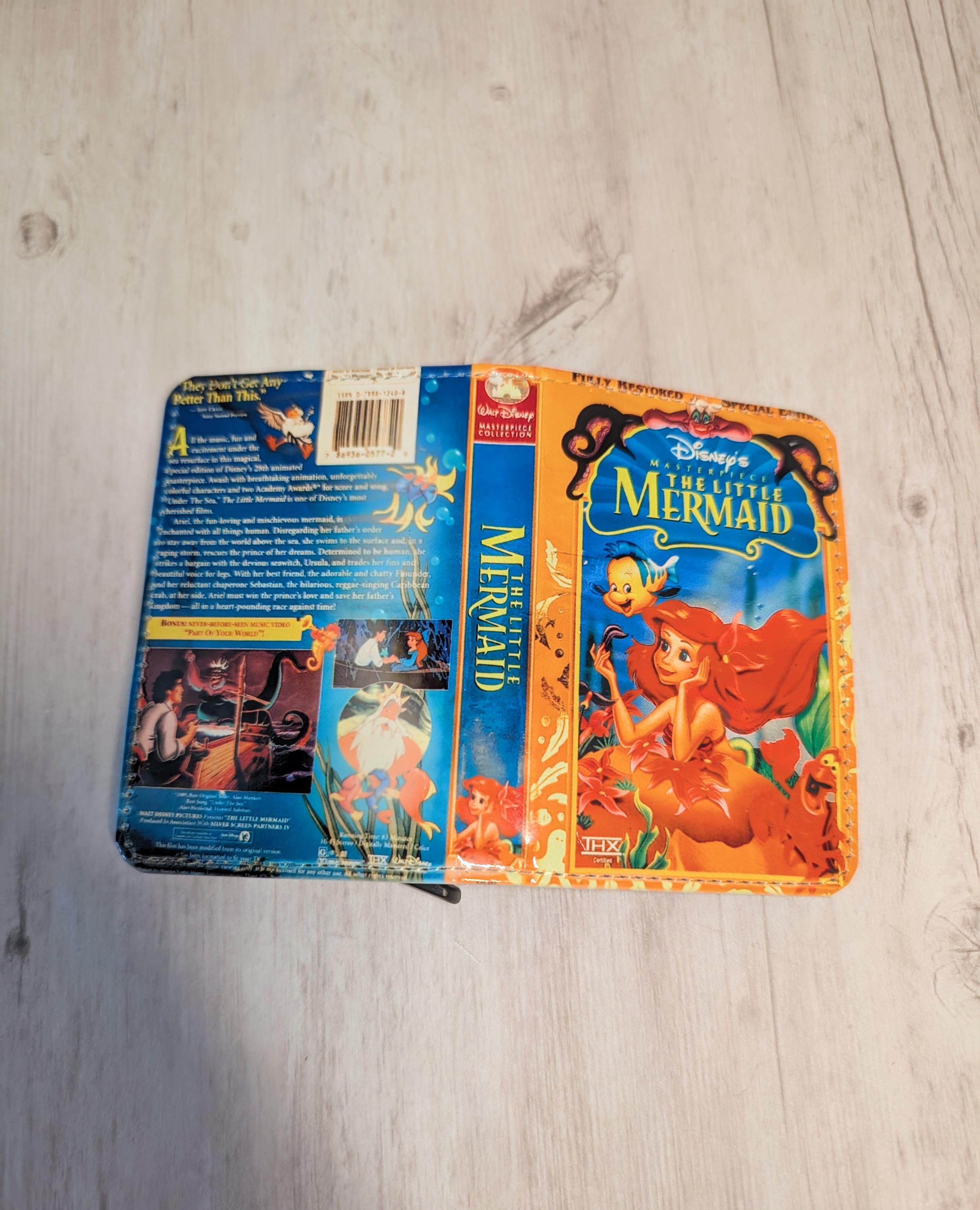 The Little Mermaid VHS Card Holder RFID Blocking Wallet