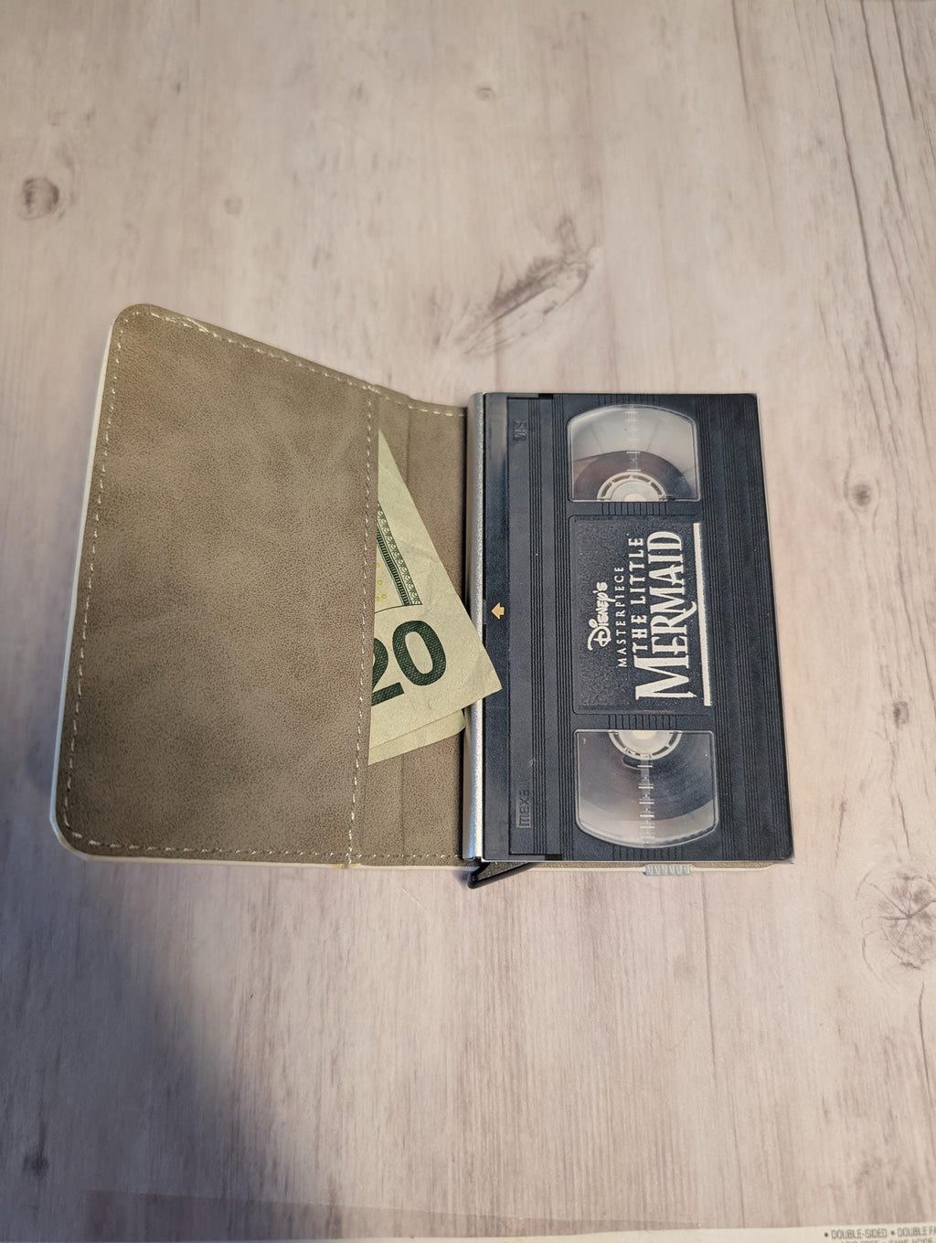 The Little Mermaid VHS Card Holder RFID Blocking Wallet