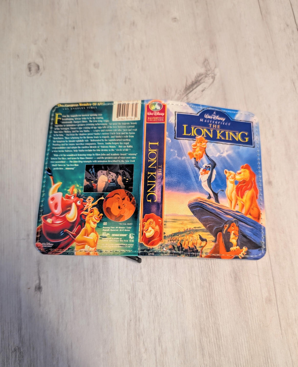 The Lion King VHS Card Holder RFID Blocking Wallet