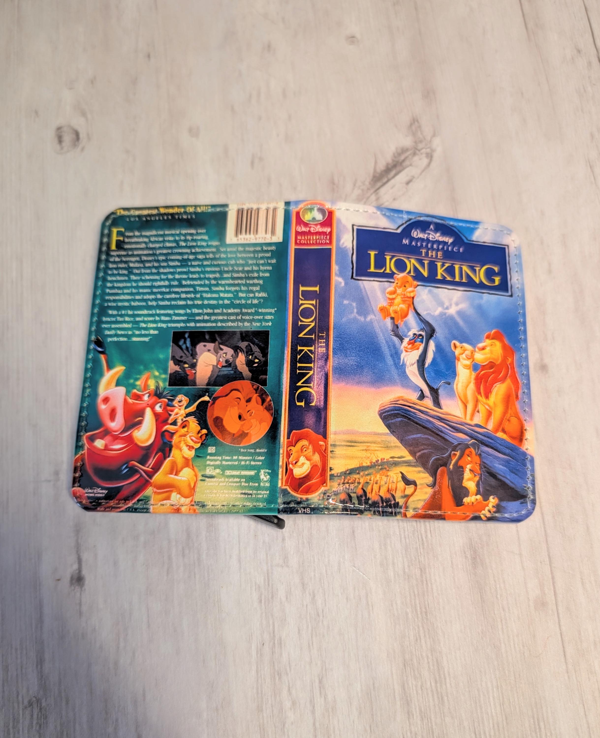 The Lion King VHS Card Holder RFID Blocking Wallet