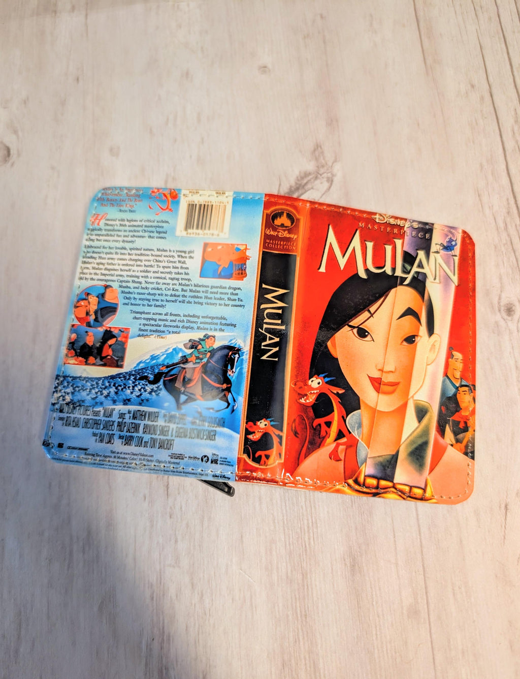 Mulan VHS Card Holder RFID Blocking Wallet