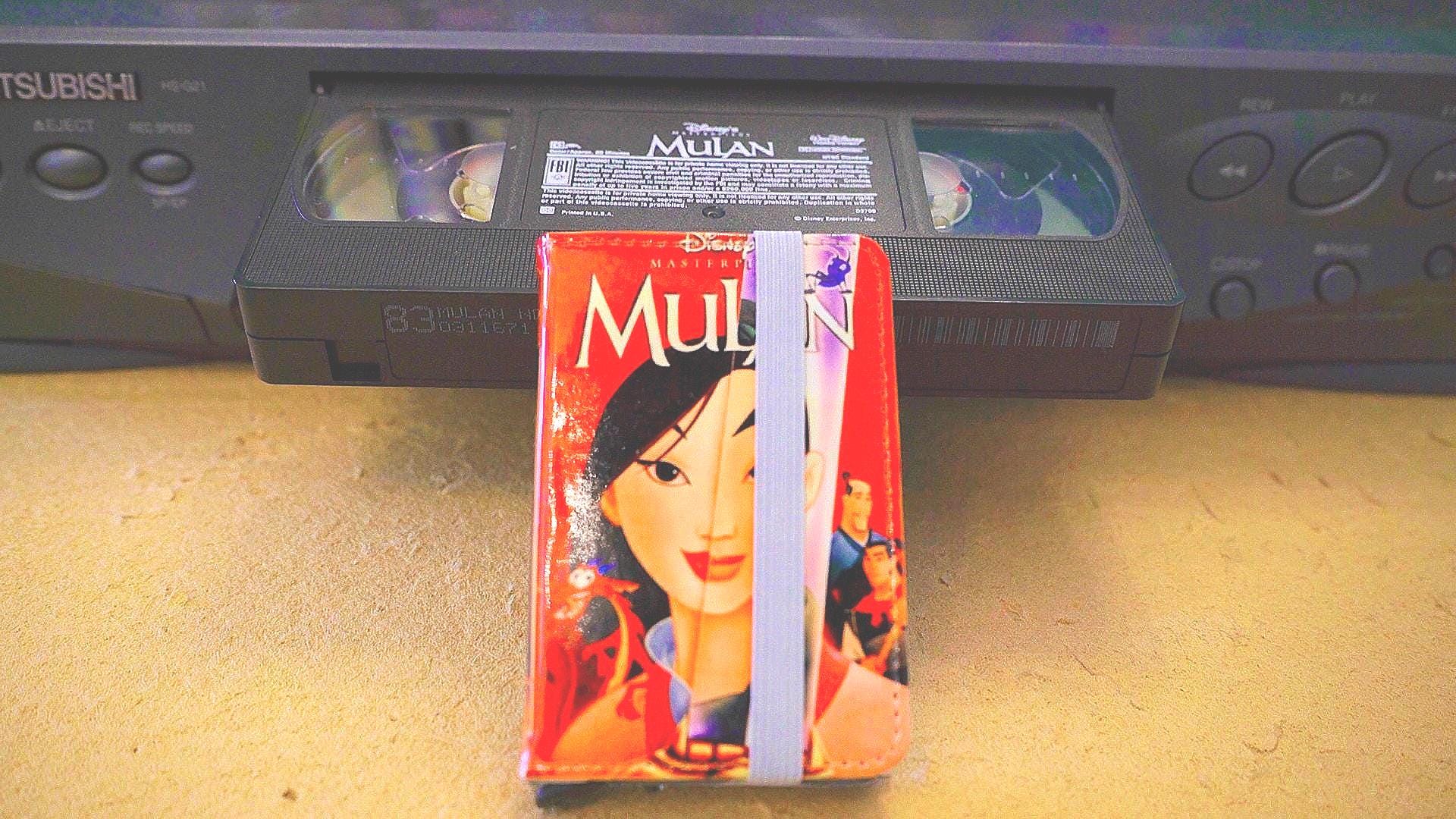 Mulan VHS Card Holder RFID Blocking Wallet