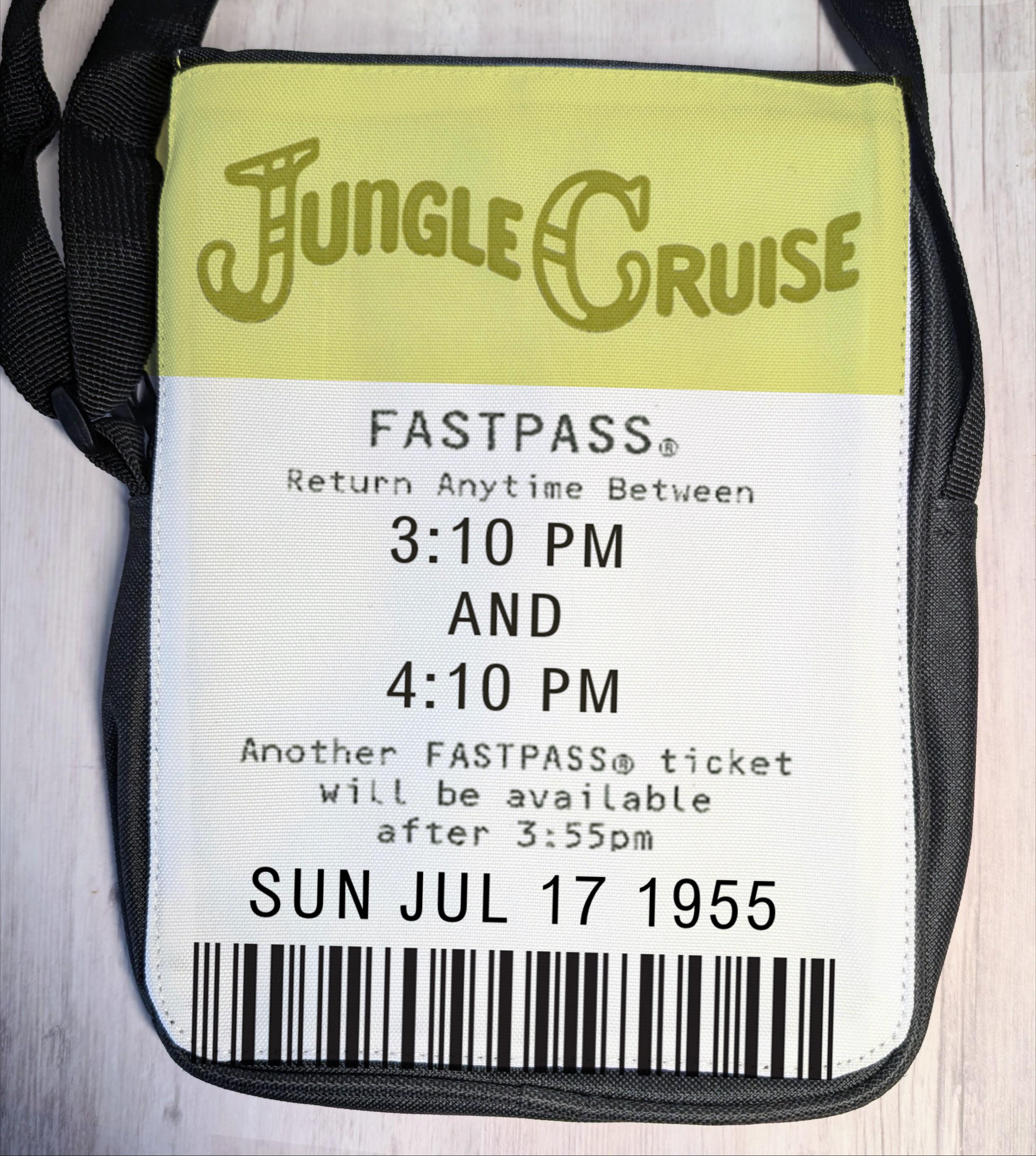 Jungle Cruise FastPass Crossbody Purse